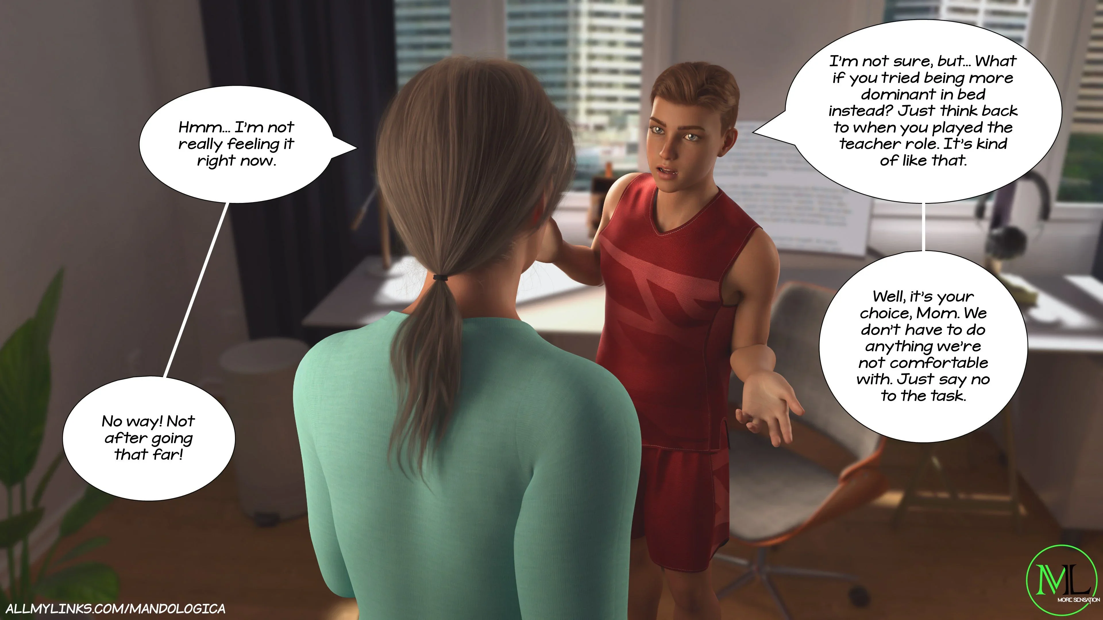 Breaking Boundaries [MandoLogica] - 8 . Breaking Boundaries - Chapter 8 - Page 217