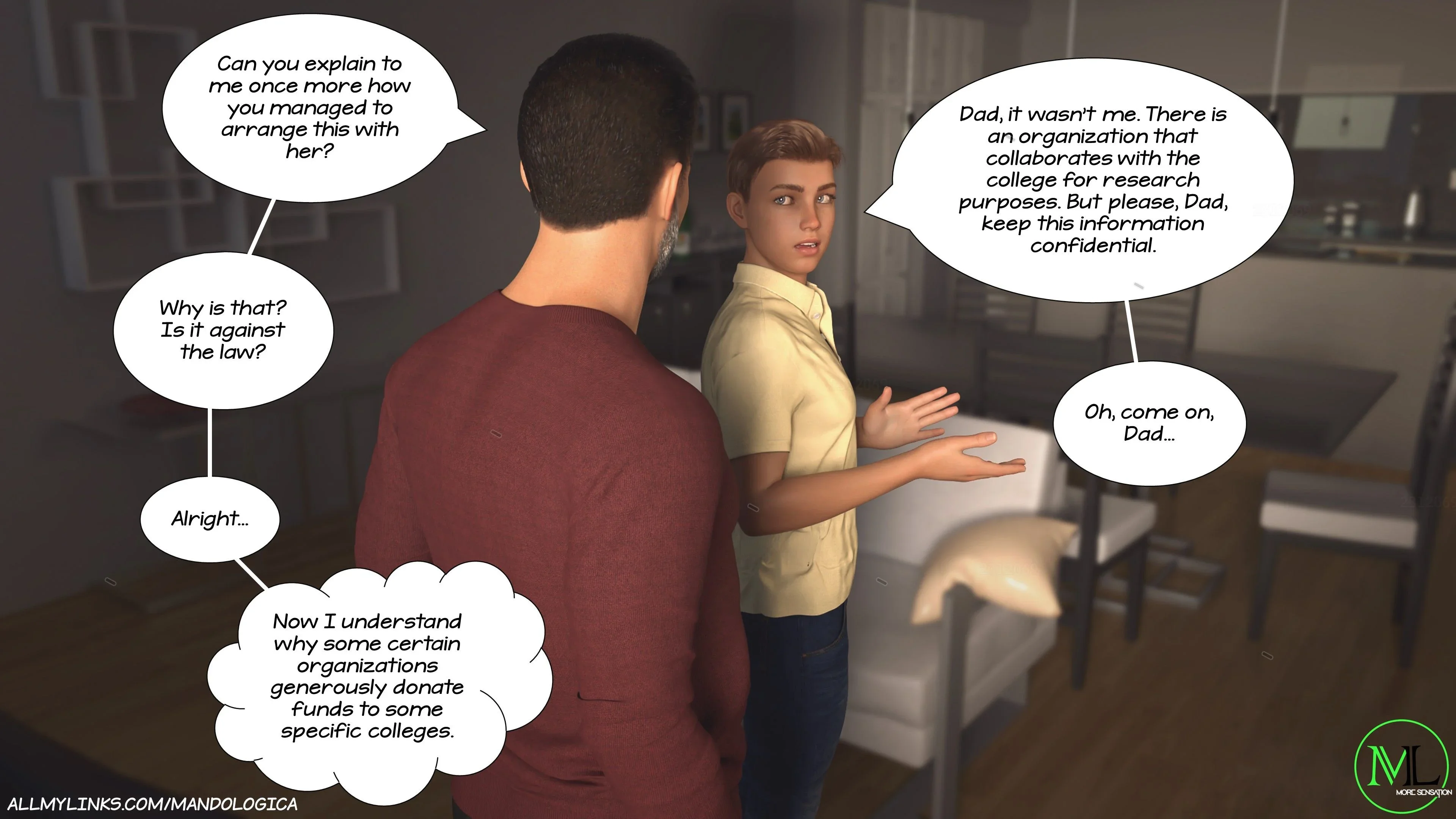 Breaking Boundaries [MandoLogica] - 8 . Breaking Boundaries - Chapter 8 - Page 225