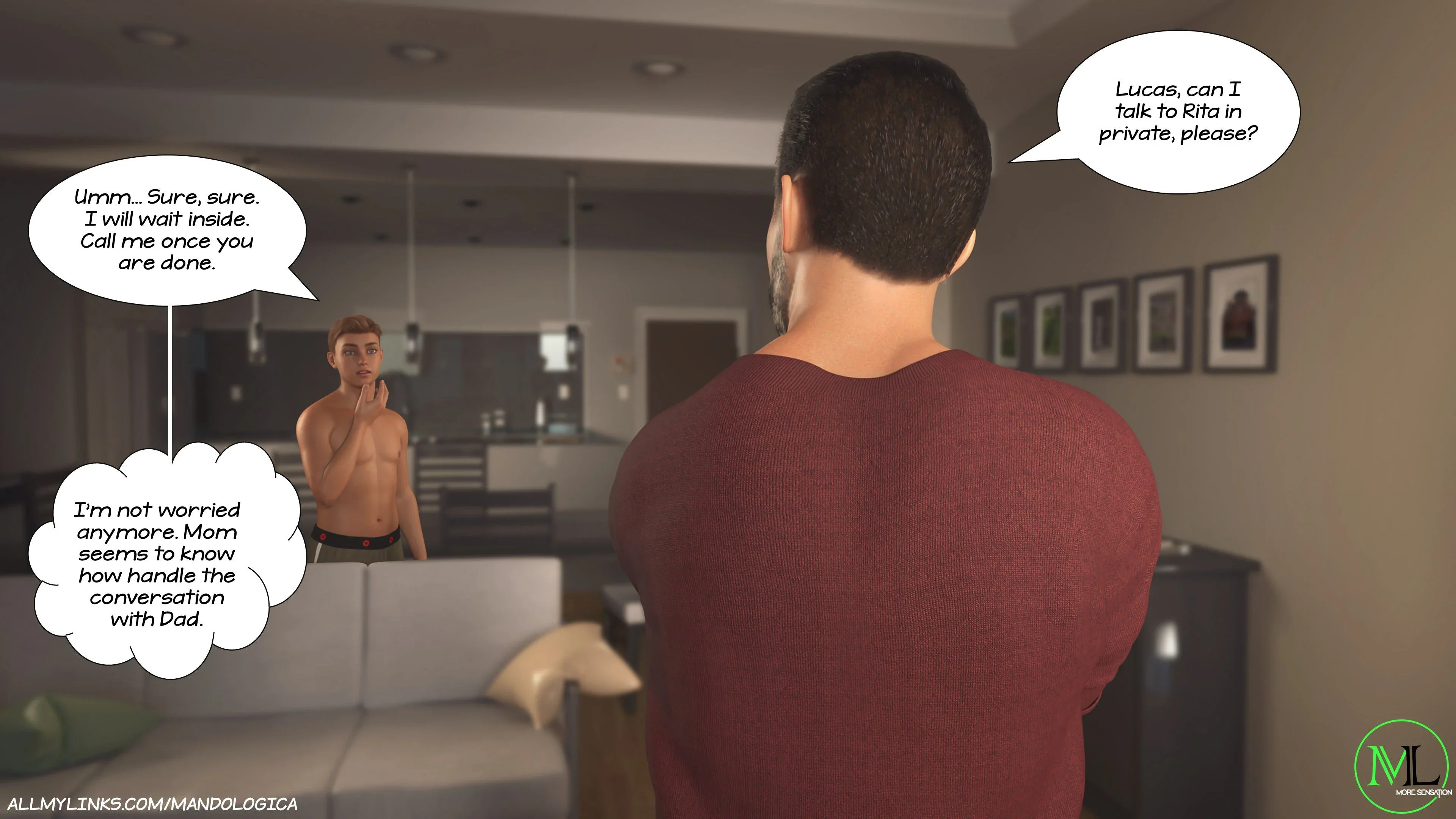 Breaking Boundaries [MandoLogica] - 8 . Breaking Boundaries - Chapter 8 - Page 241