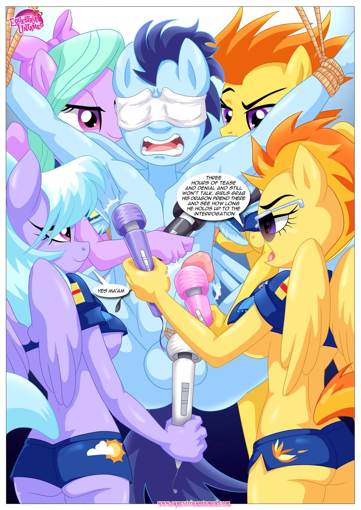 Spike’s Harem (My Little Pony – Friendship Is Magic) [PalComix] - 4 . Rainbow Dash's Game Of Extreme PDA - Chapter 4 (My Little Pony - Friendship Is Magic) [PalComix] - Page 16