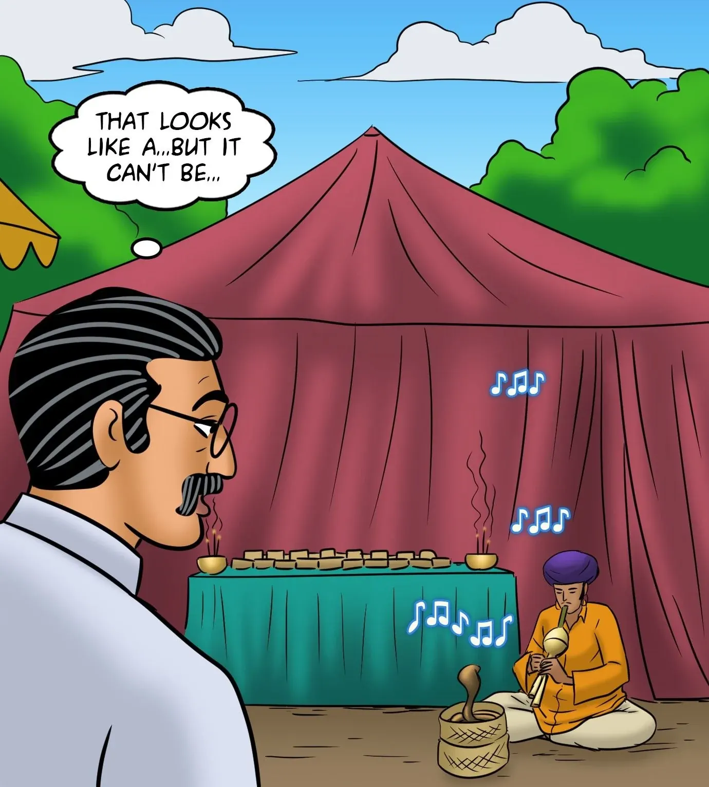 Velamma All Episodes Comics - 120 . Velamma - Episode 120 - Snake Charmer - Page 5