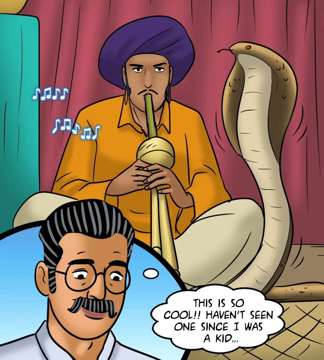 Velamma All Episodes Comics - 120 . Velamma - Episode 120 - Snake Charmer - Page 7