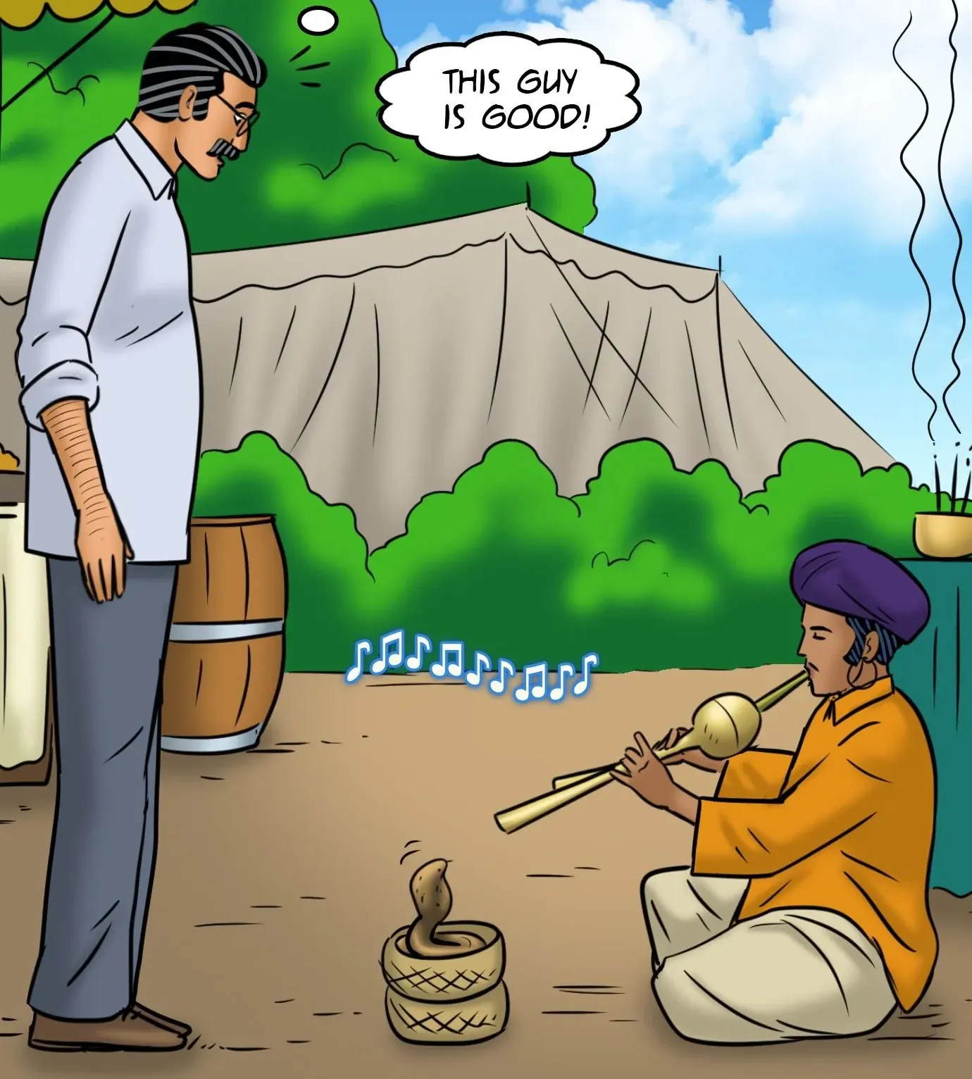 Velamma All Episodes Comics - 120 . Velamma - Episode 120 - Snake Charmer - Page 8