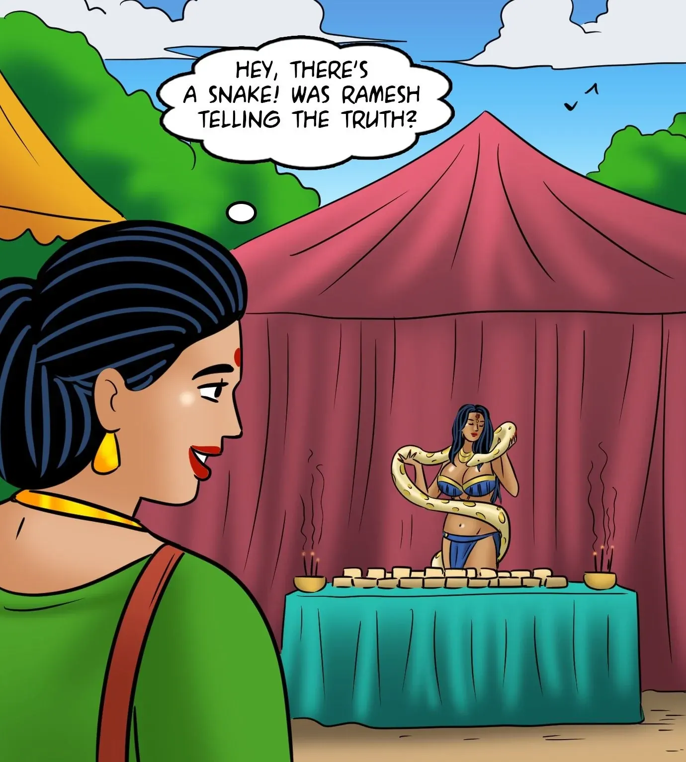 Velamma All Episodes Comics - 120 . Velamma - Episode 120 - Snake Charmer - Page 46