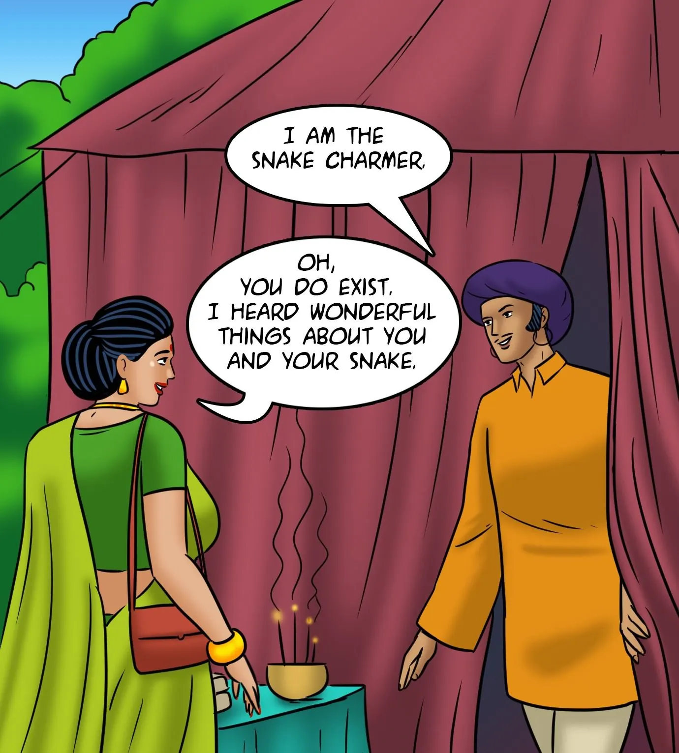 Velamma All Episodes Comics - 120 . Velamma - Episode 120 - Snake Charmer - Page 48
