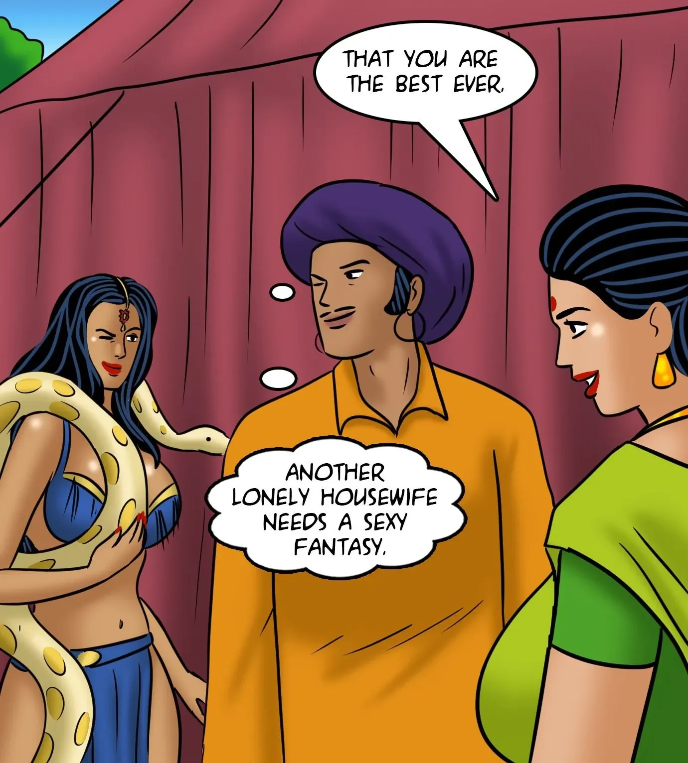 Velamma All Episodes Comics - 120 . Velamma - Episode 120 - Snake Charmer - Page 49