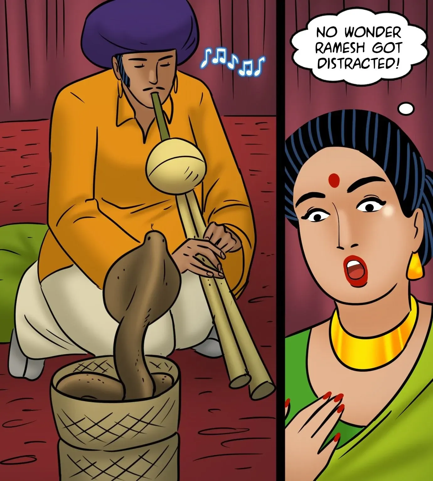 Velamma All Episodes Comics - 120 . Velamma - Episode 120 - Snake Charmer - Page 60