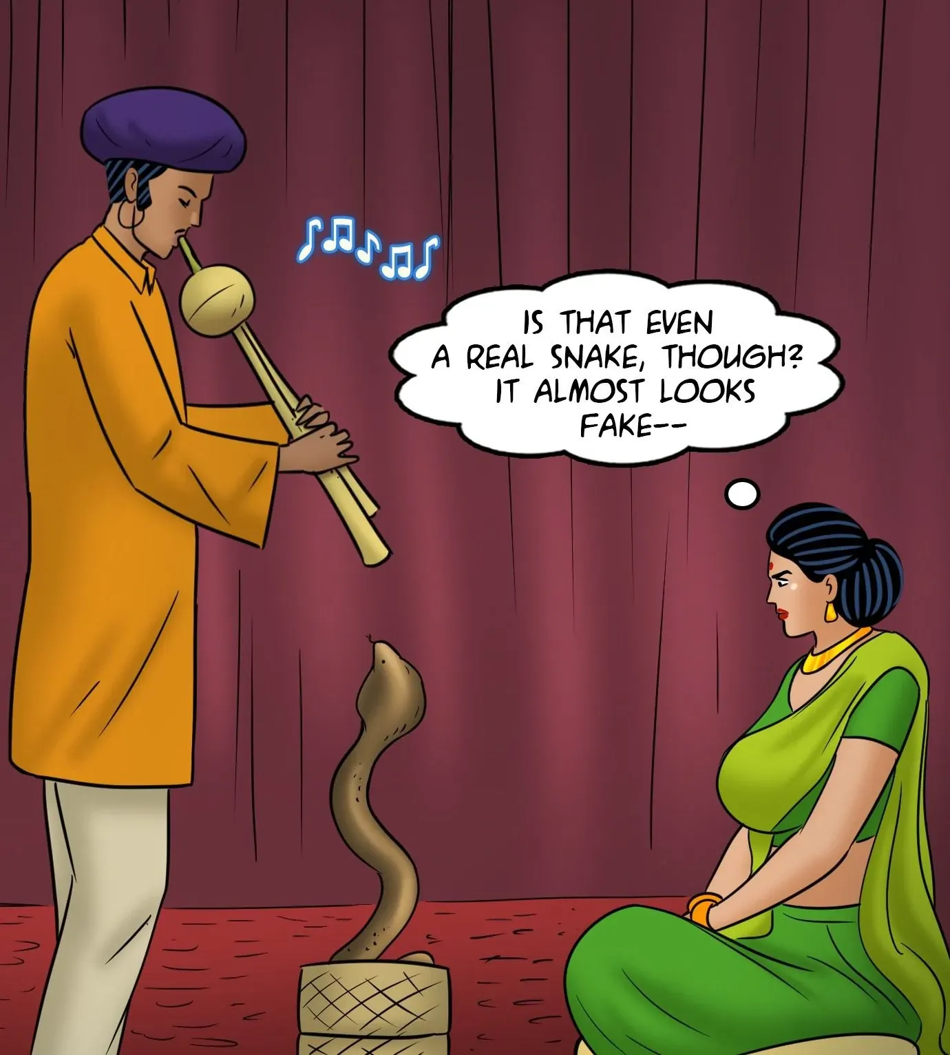 Velamma All Episodes Comics - 120 . Velamma - Episode 120 - Snake Charmer - Page 61