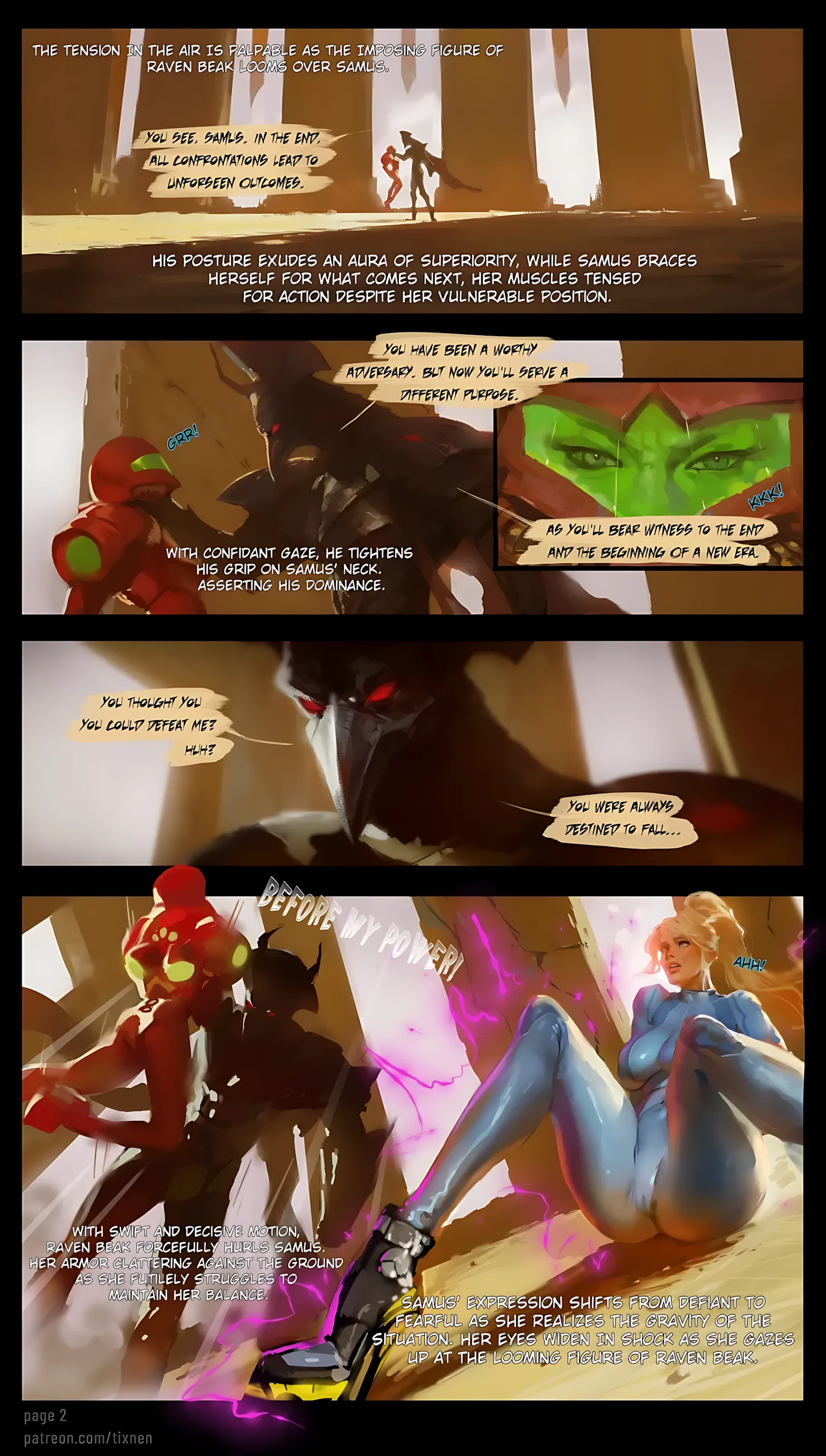 Samus and Raven Beak [Metroid Prime] - 1. Samus and Raven Beak – Tixnen - Page 2