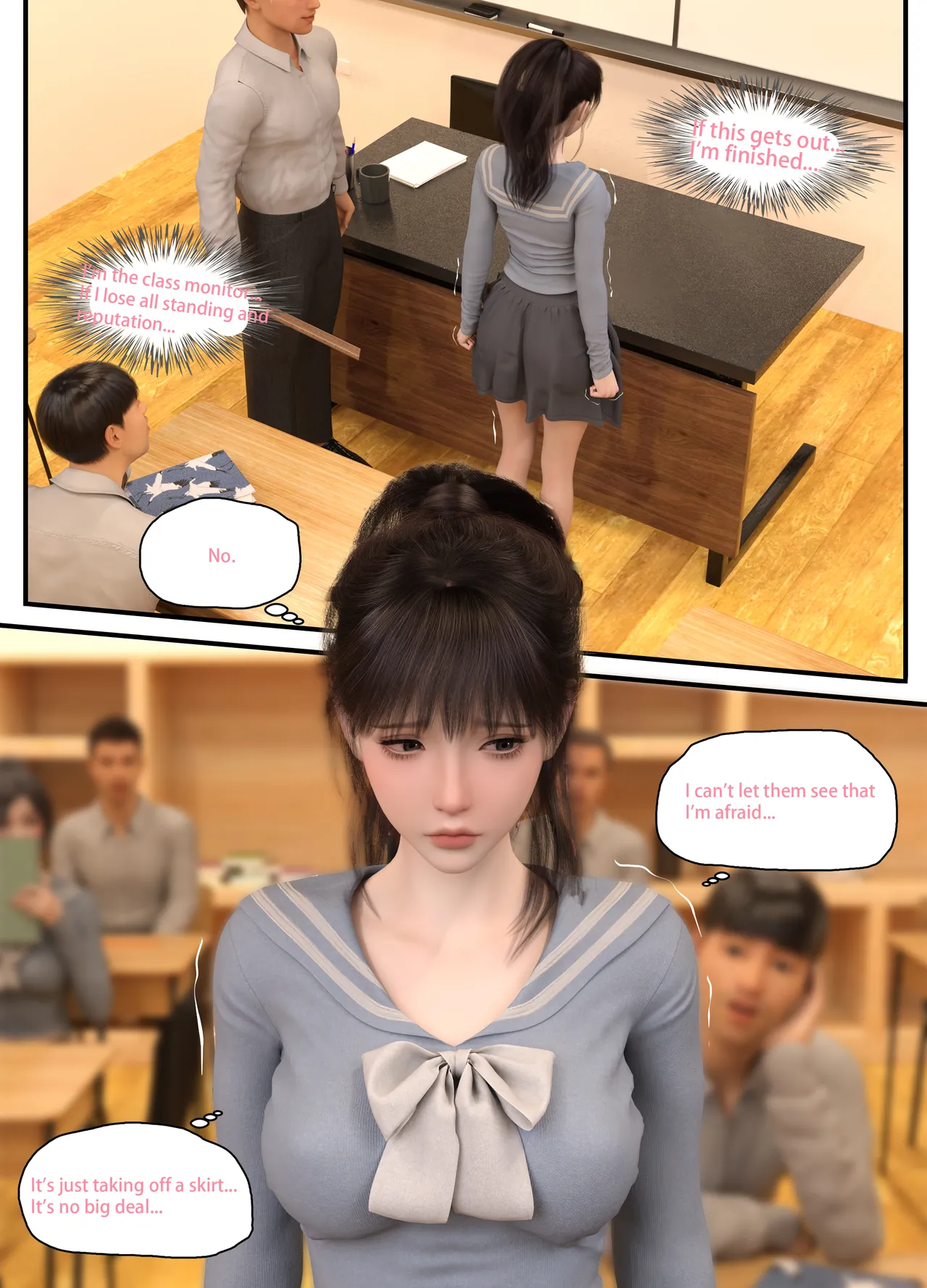 Lula Punishing the Monitor - 1 . Lula Punishing the Monitor Part 1 - Page 21