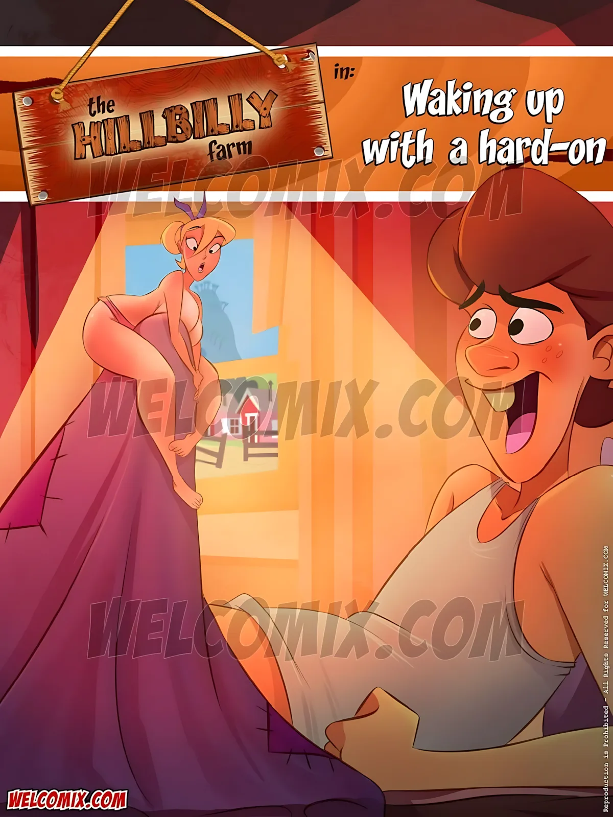 The Hillbilly Farm - 19 . The Hillbilly Farm - Waking Up With A Hard-On - Chapter 19 [WC TF] - Page 1