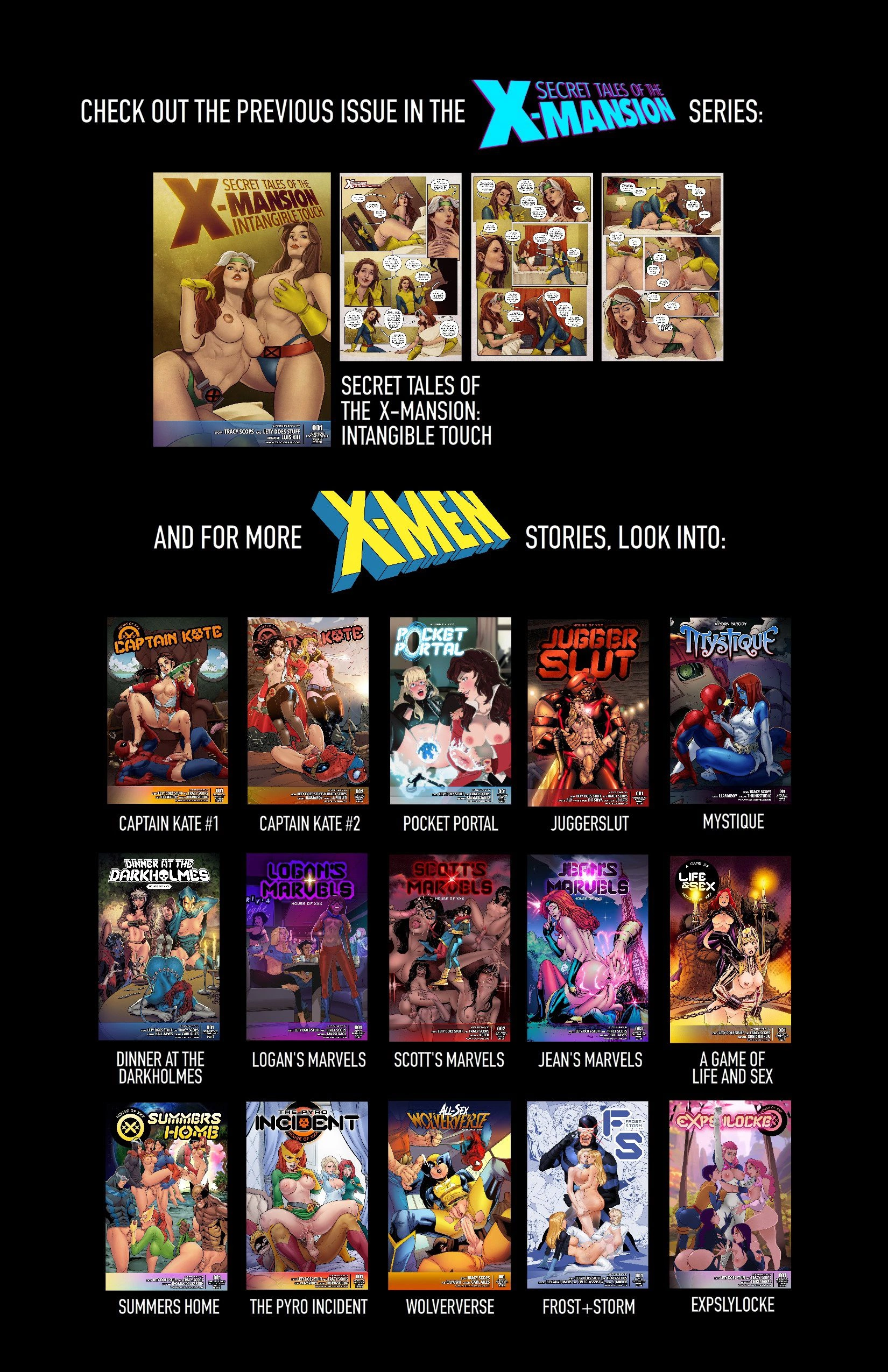 Secret Tales Of The X-Mansion – Intangible Touch (X-Men) - Intangible Touch 2 - Page 19