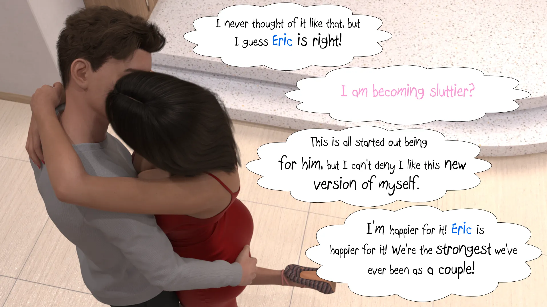 The Best Girlfriend [Corruption3DX] - 1.2 . The Best Girlfriend - Chapter 1 Part 2 - Page 77