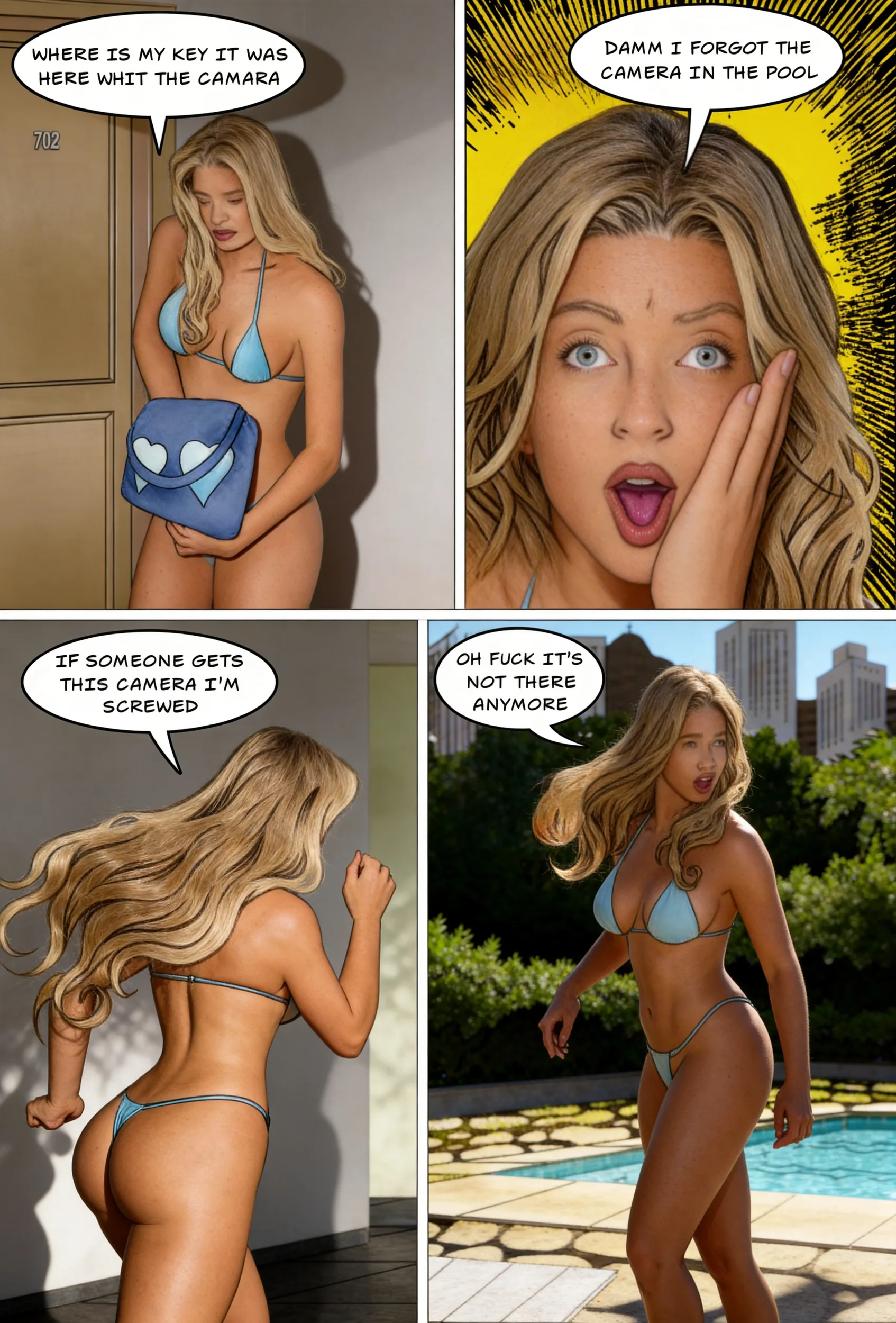 A Patricinha e o Porteiro (AI Remastered) - 1. A Patricinha e o Porteiro - Chapter 1 - Page 9
