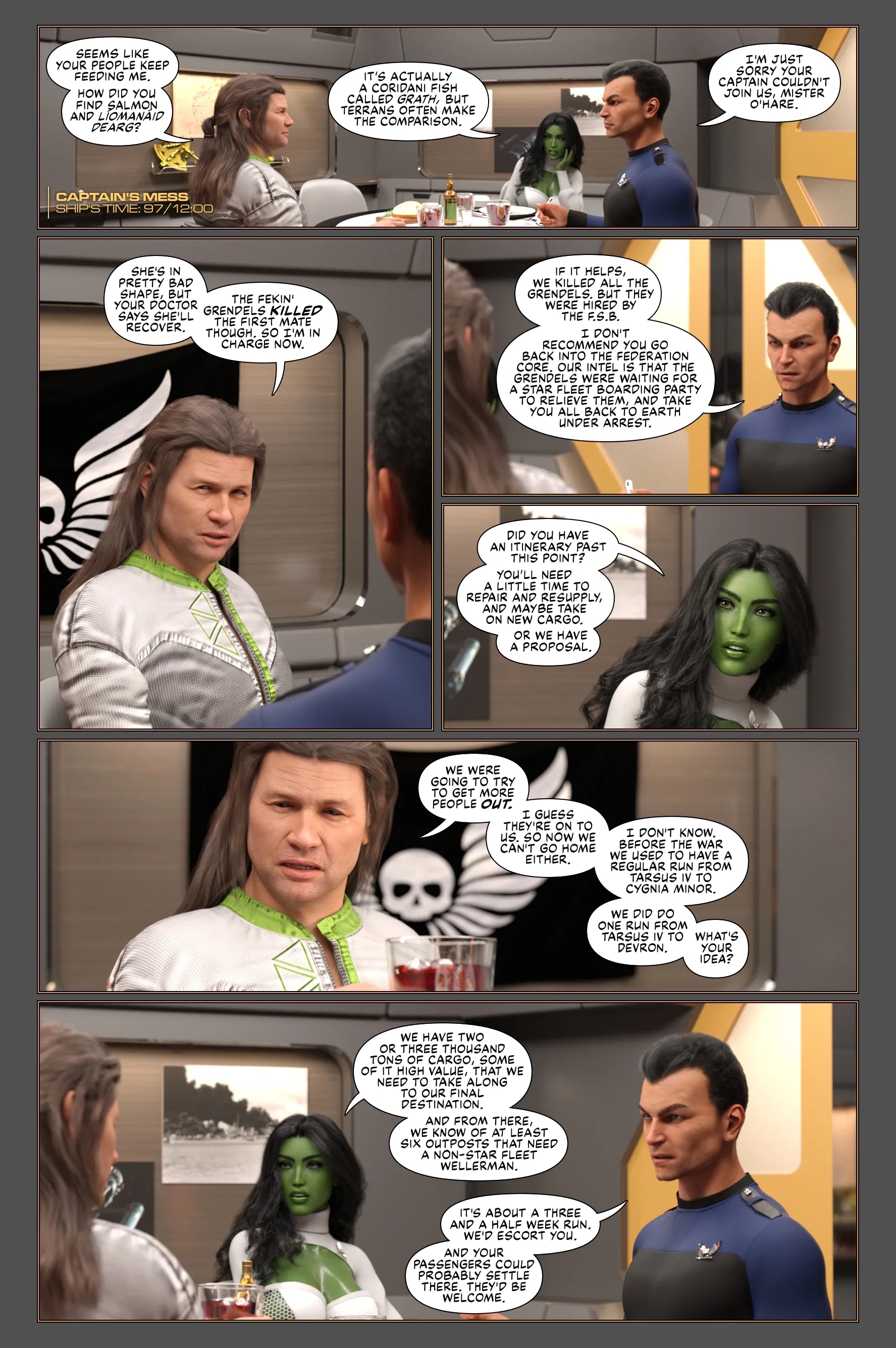 Pirates Of The Coal Sack [DangerousLines] - 39a. Pirates Of The Coal Sack - Chapter 39 - Page 25