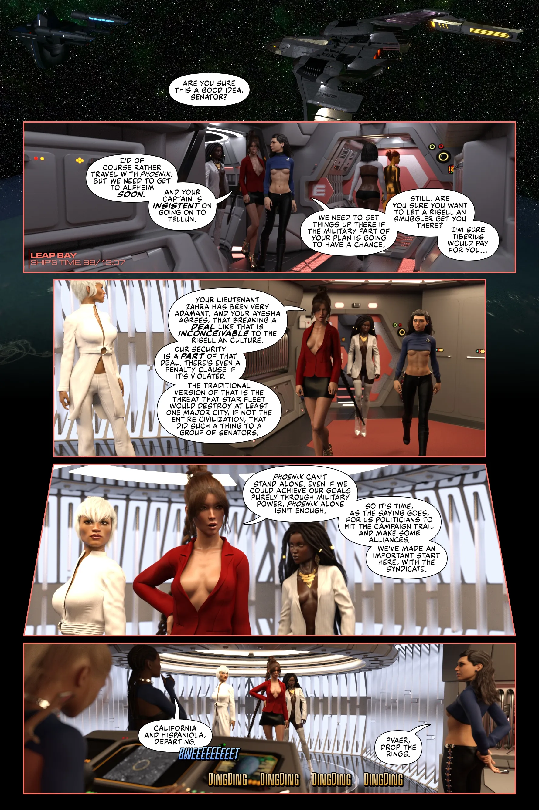 Pirates Of The Coal Sack [DangerousLines] - 39a. Pirates Of The Coal Sack - Chapter 39 - Page 34