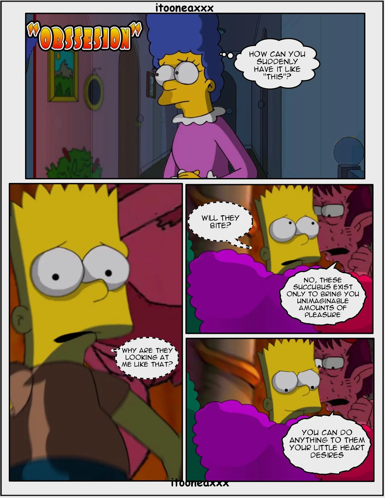 The Simpsons Porn Comics Series - 2 . Obsession - Eng - Page 2