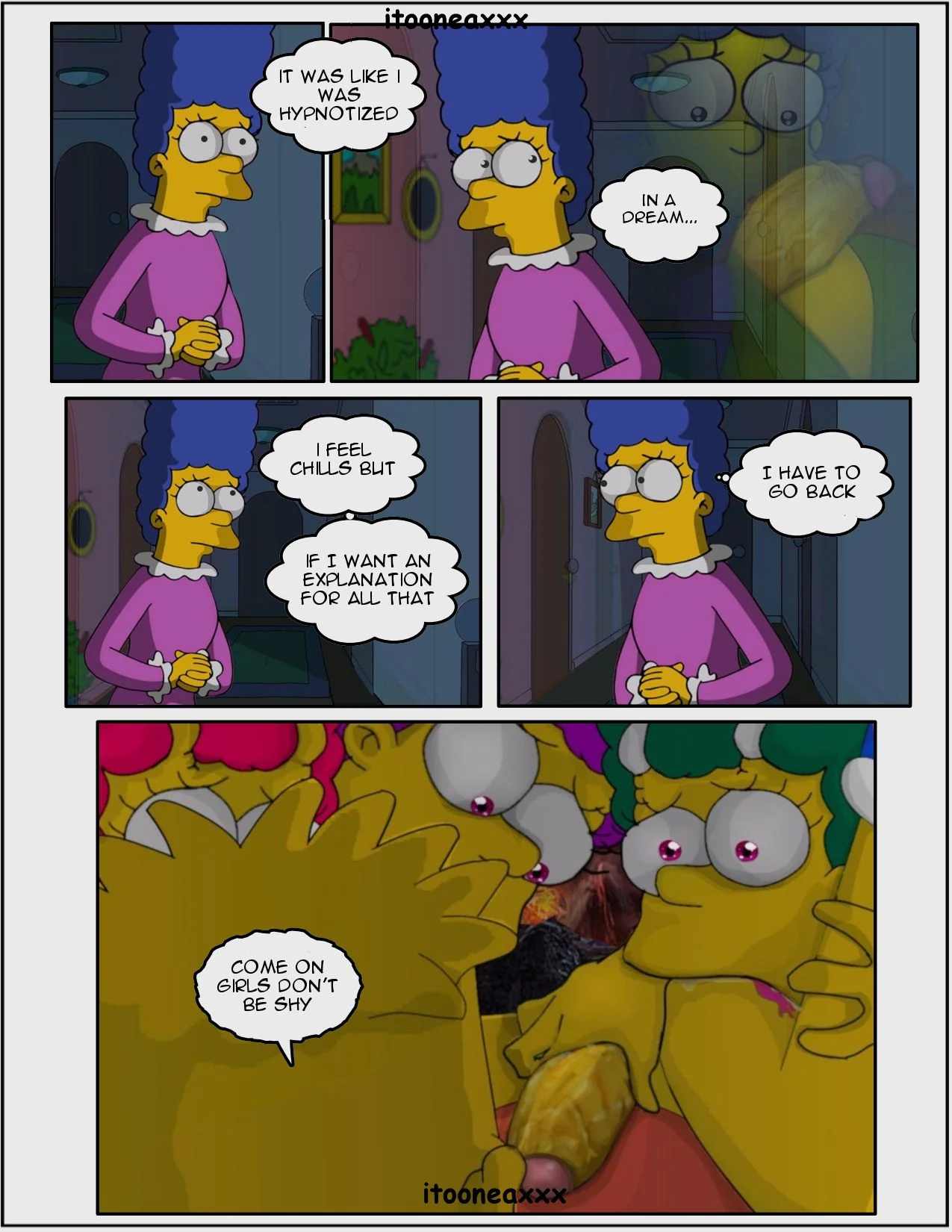 The Simpsons Porn Comics Series - 2 . Obsession - Eng - Page 3