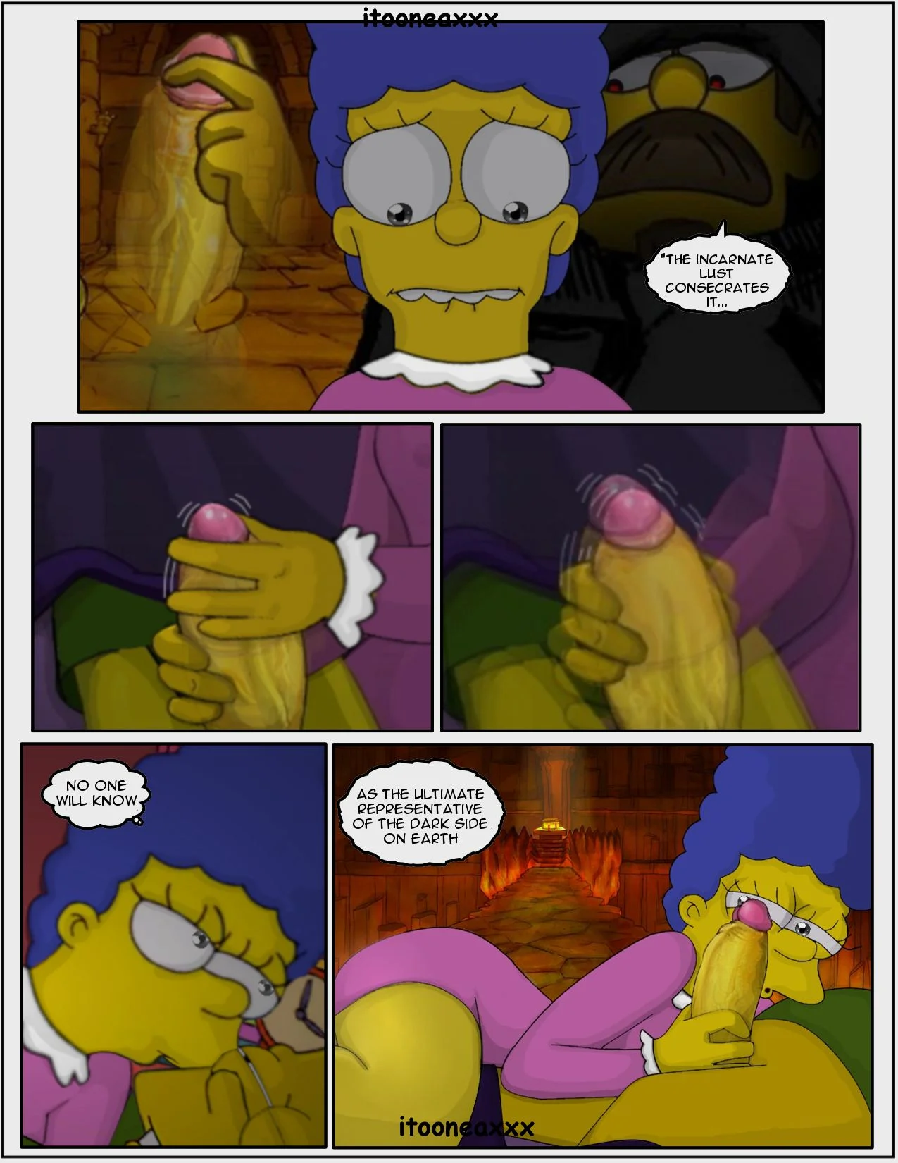 The Simpsons Porn Comics Series - 2 . Obsession - Eng - Page 9