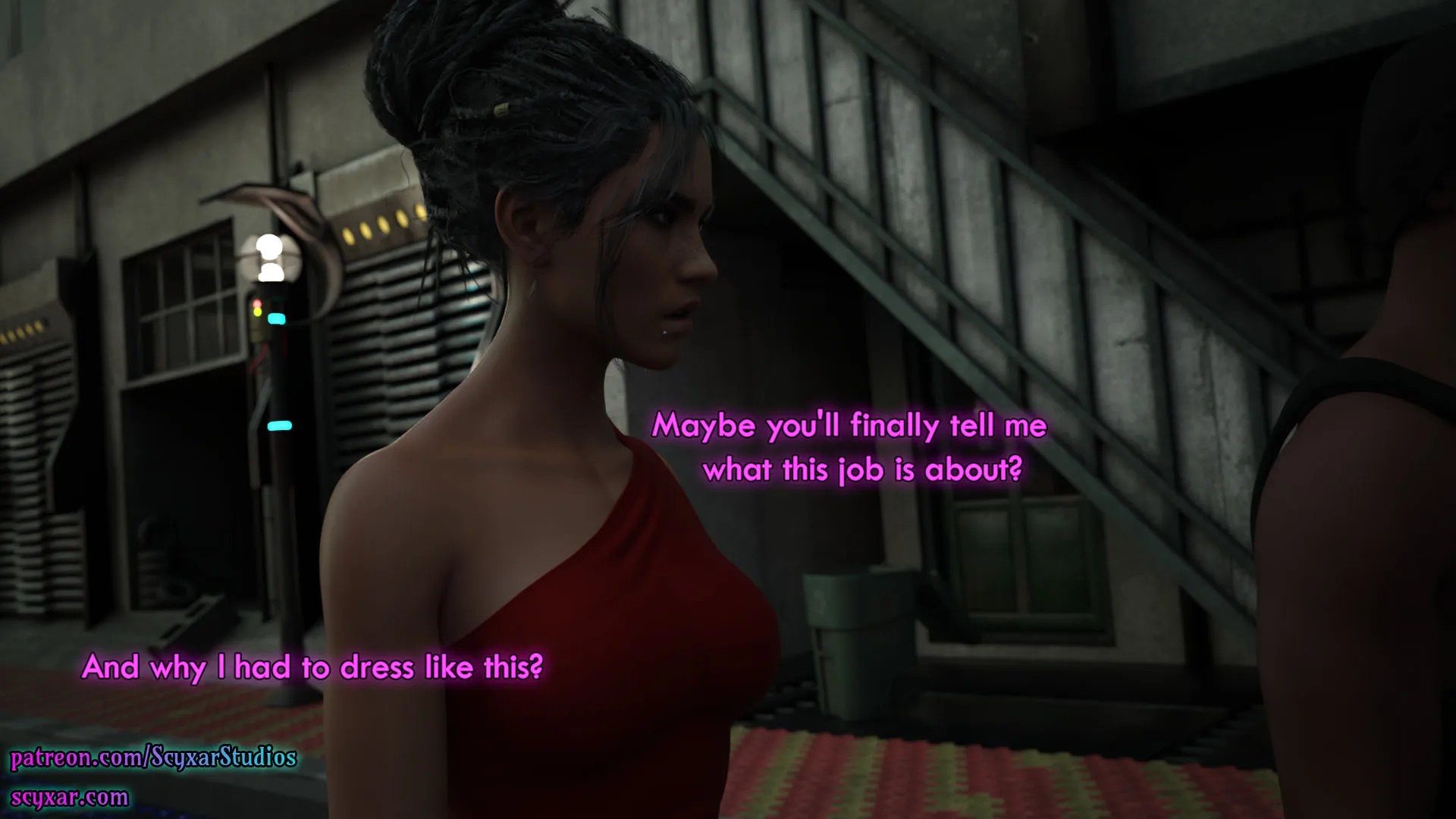 Once You Go Black, You Never Go Back (Cyberpunk) - 8 . Once You Go Black, You Never Go Back - Chapter 8 [Scyxar Studios] - Page 2