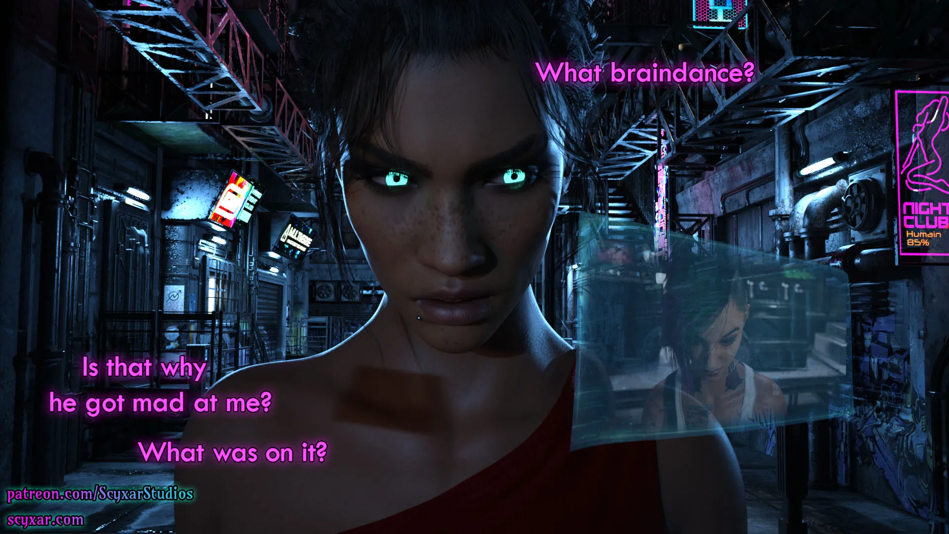 Once You Go Black, You Never Go Back (Cyberpunk) - 8 . Once You Go Black, You Never Go Back - Chapter 8 [Scyxar Studios] - Page 15