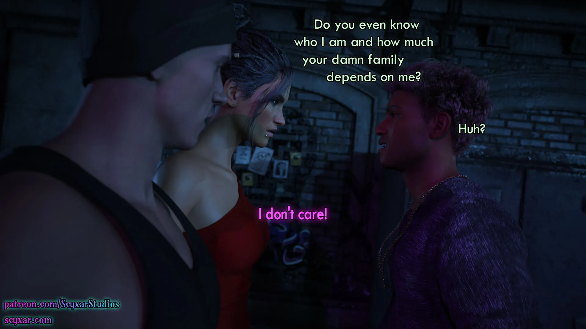 Once You Go Black, You Never Go Back (Cyberpunk) - 8 . Once You Go Black, You Never Go Back - Chapter 8 [Scyxar Studios] - Page 29