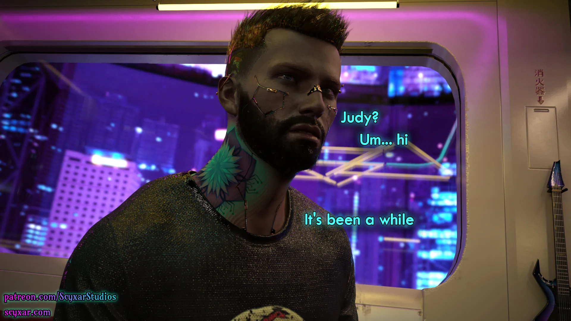 Once You Go Black, You Never Go Back (Cyberpunk) - 8 . Once You Go Black, You Never Go Back - Chapter 8 [Scyxar Studios] - Page 36