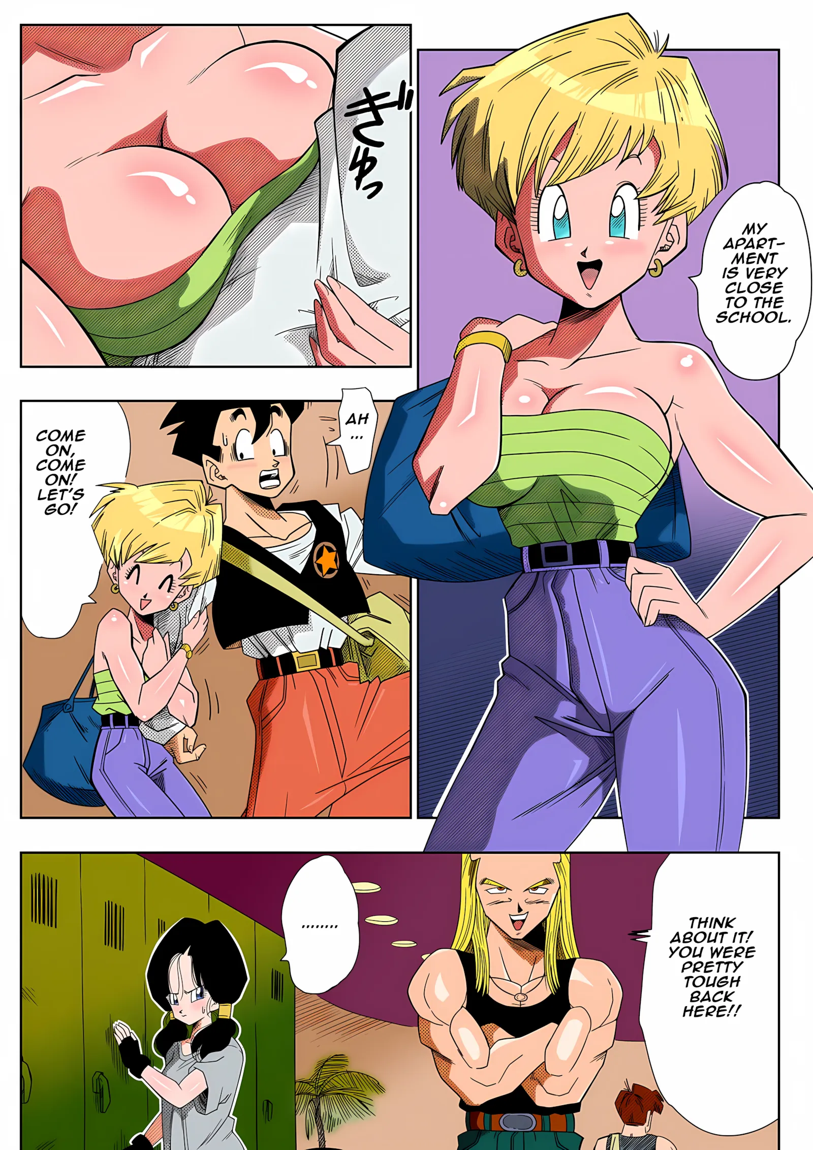 Love Triangle – Dragon Ball Z - 1. Love Triangle -Part 1 [Yamamoto] - Page 4