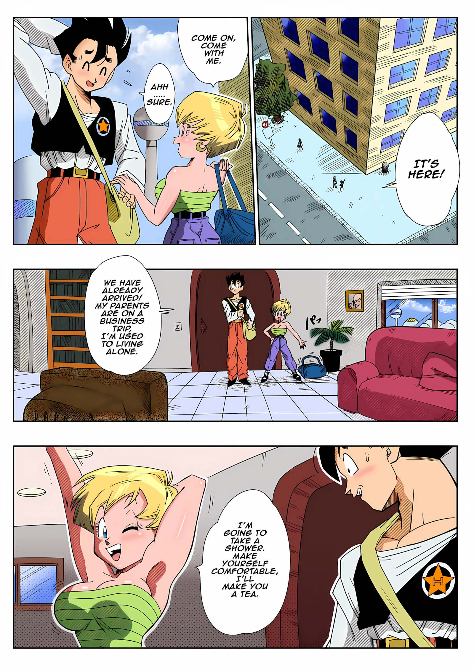 Love Triangle – Dragon Ball Z - 1. Love Triangle -Part 1 [Yamamoto] - Page 5