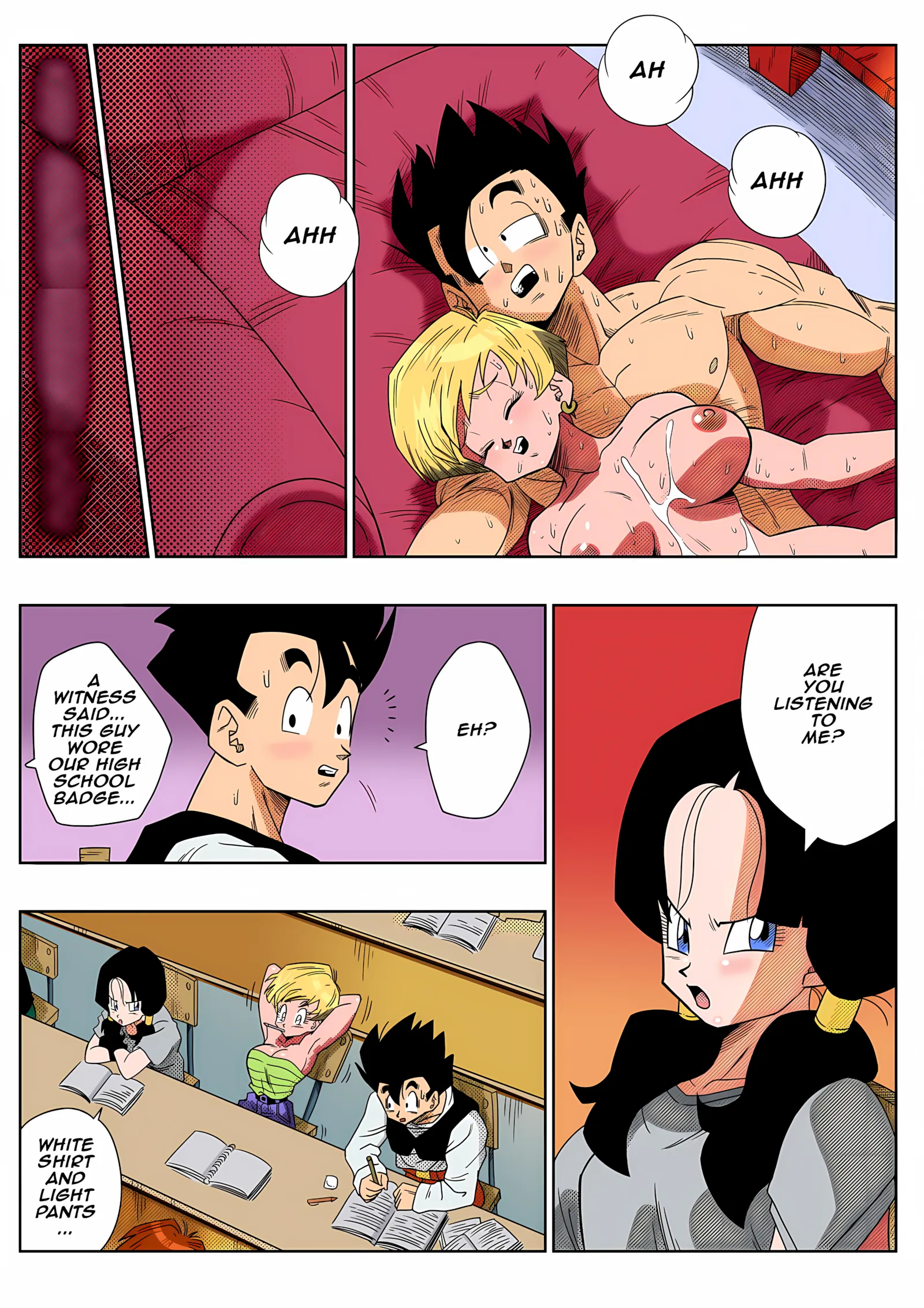 Love Triangle – Dragon Ball Z - 1. Love Triangle -Part 1 [Yamamoto] - Page 25