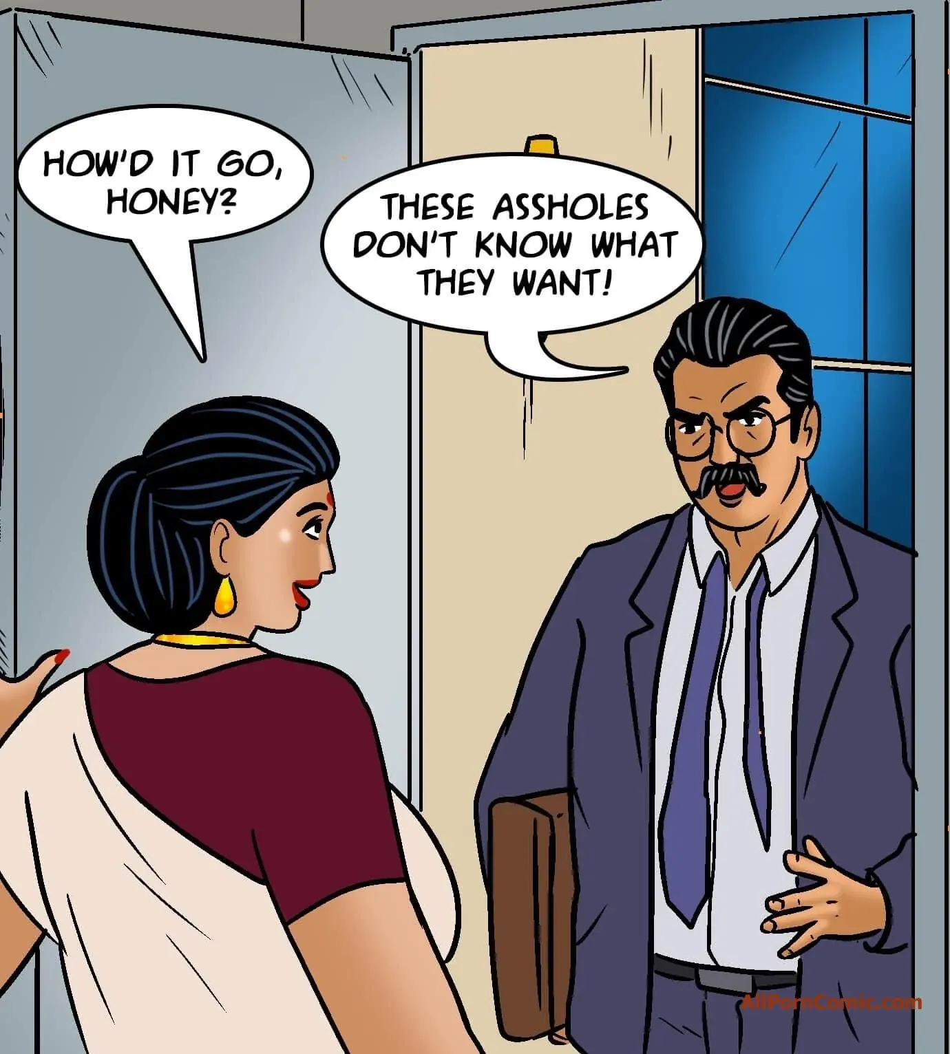 Velamma All Episodes Comics - 103 . Velamma - Episode 103 - A Woman Has Her Ways - Page 6