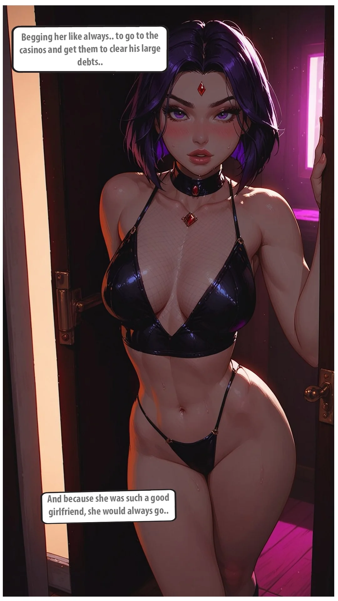 Raven’s Poker Debt [LowFireStudios] - Raven's Poker Debt - AI Gen - Page 4