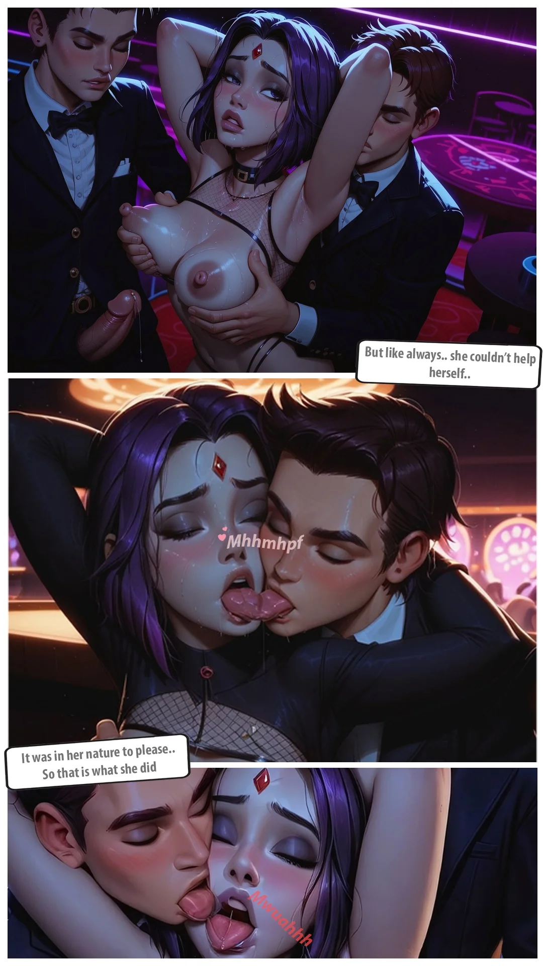 Raven’s Poker Debt [LowFireStudios] - Raven's Poker Debt - AI Gen - Page 9