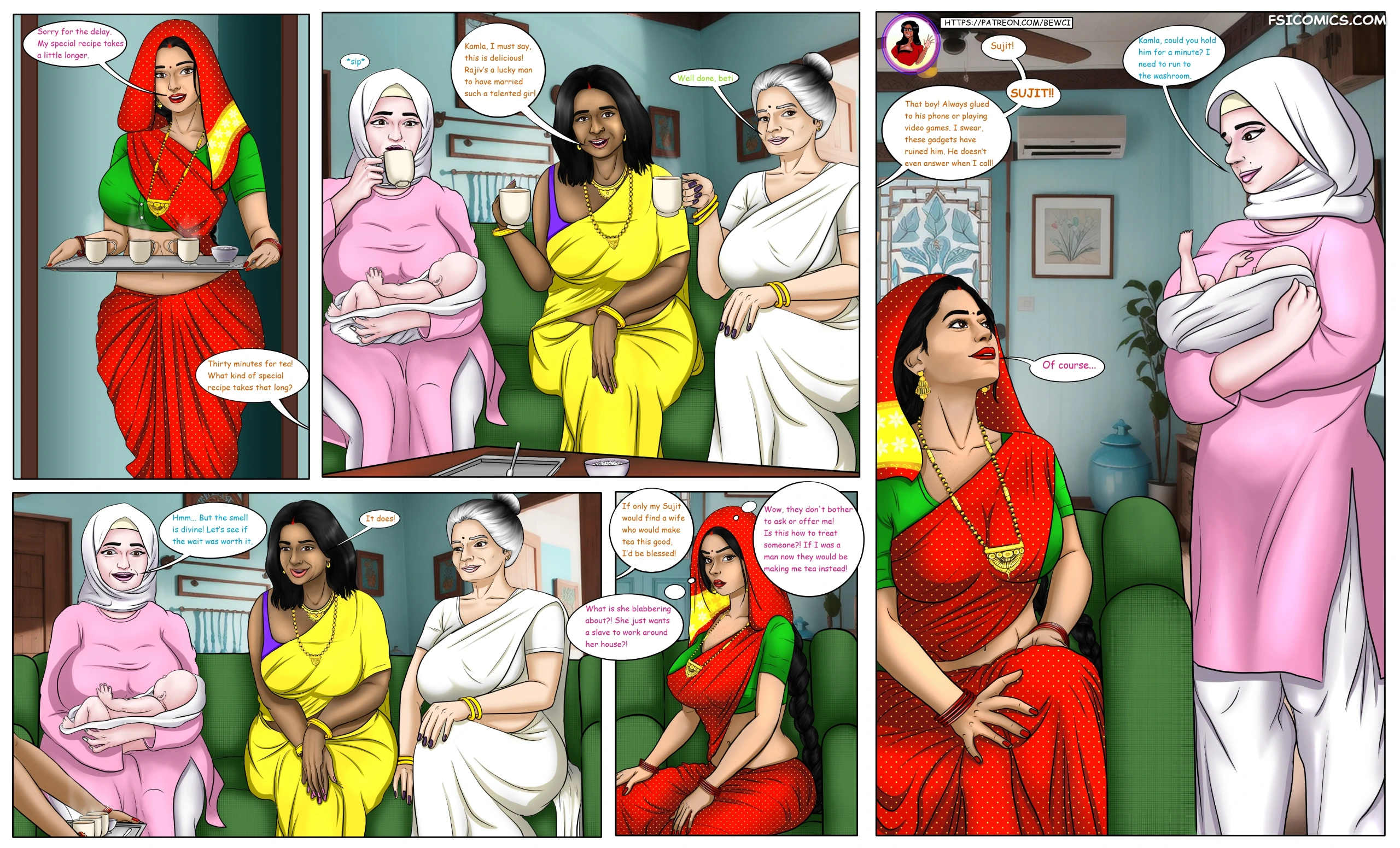 Saundarya Sanjeevani – Indian milf - Saundarya Sanjeevani Issue 2 - Bewci - Page 5