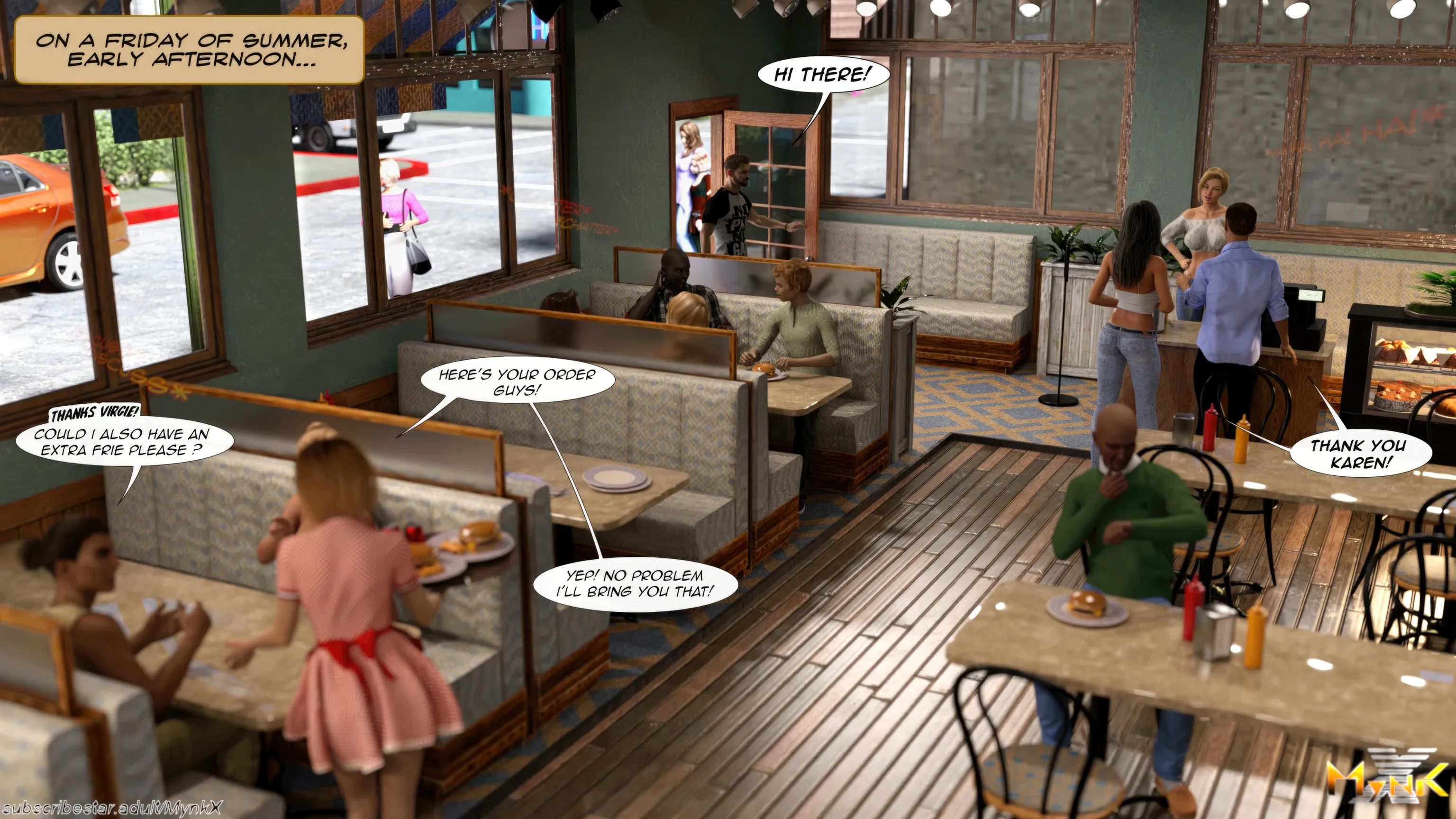 One Summer Afternoon [Mynkx] - 1 . One Summer Afternoon - Chapter 1 - Page 3