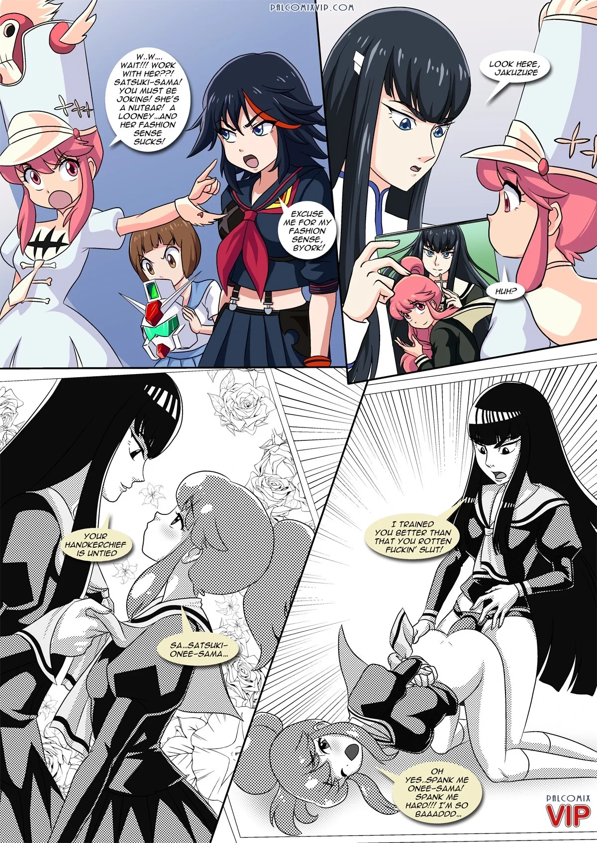 On Her Majesty’s Hentai Service (Kill la Kill) [Palcomix] - 1 . On Her Majesty's Hentai Service - (Kill la Kill) [Palcomix] - Page 5