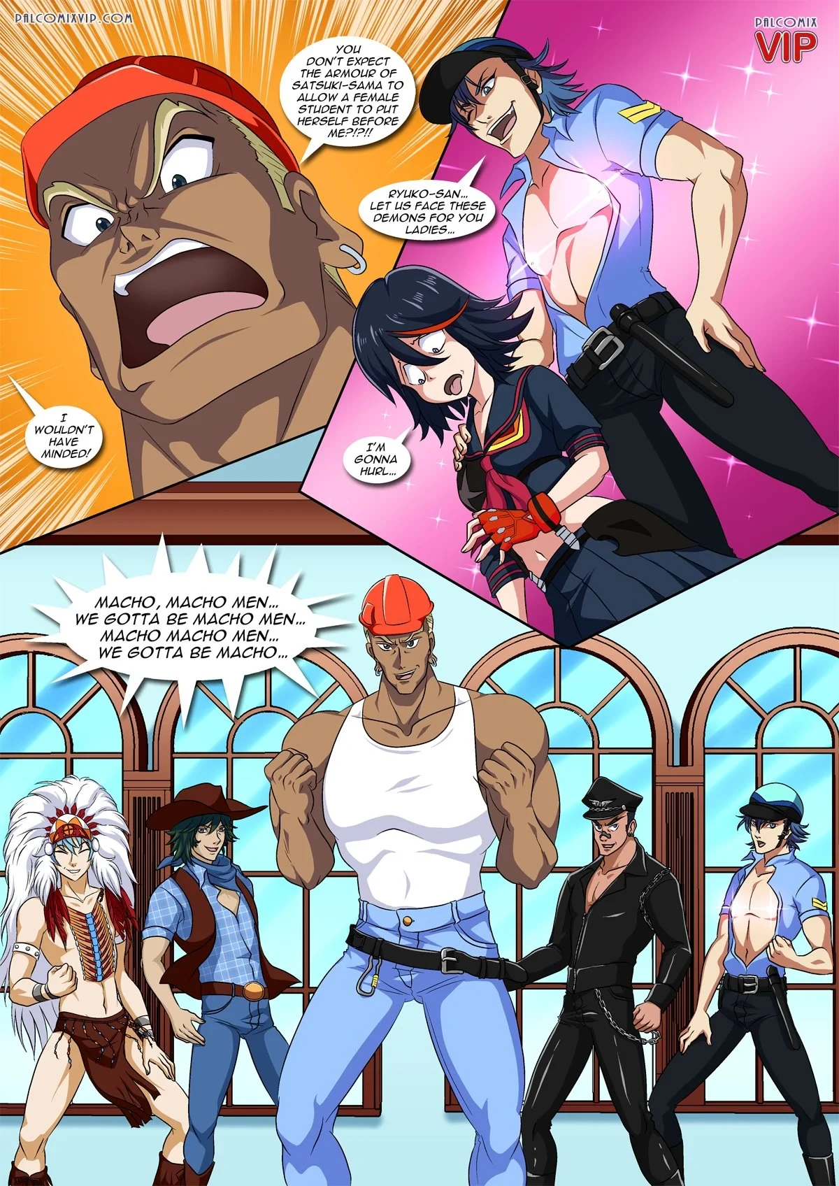 On Her Majesty’s Hentai Service (Kill la Kill) [Palcomix] - 1 . On Her Majesty's Hentai Service - (Kill la Kill) [Palcomix] - Page 7