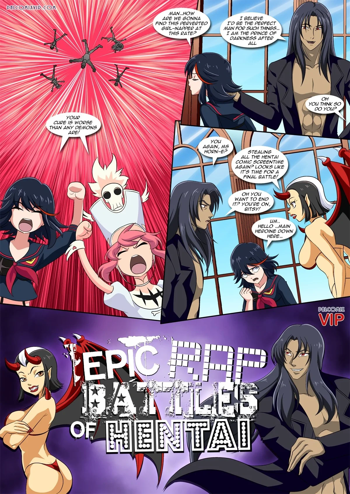 On Her Majesty’s Hentai Service (Kill la Kill) [Palcomix] - 1 . On Her Majesty's Hentai Service - (Kill la Kill) [Palcomix] - Page 8