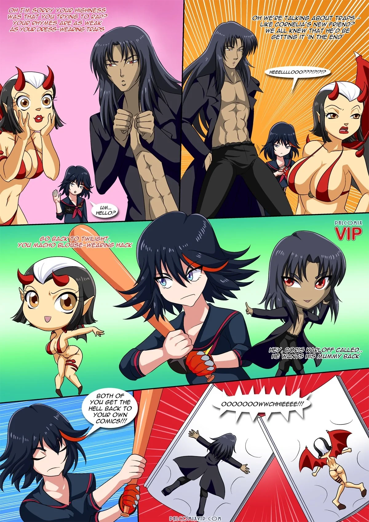 On Her Majesty’s Hentai Service (Kill la Kill) [Palcomix] - 1 . On Her Majesty's Hentai Service - (Kill la Kill) [Palcomix] - Page 11