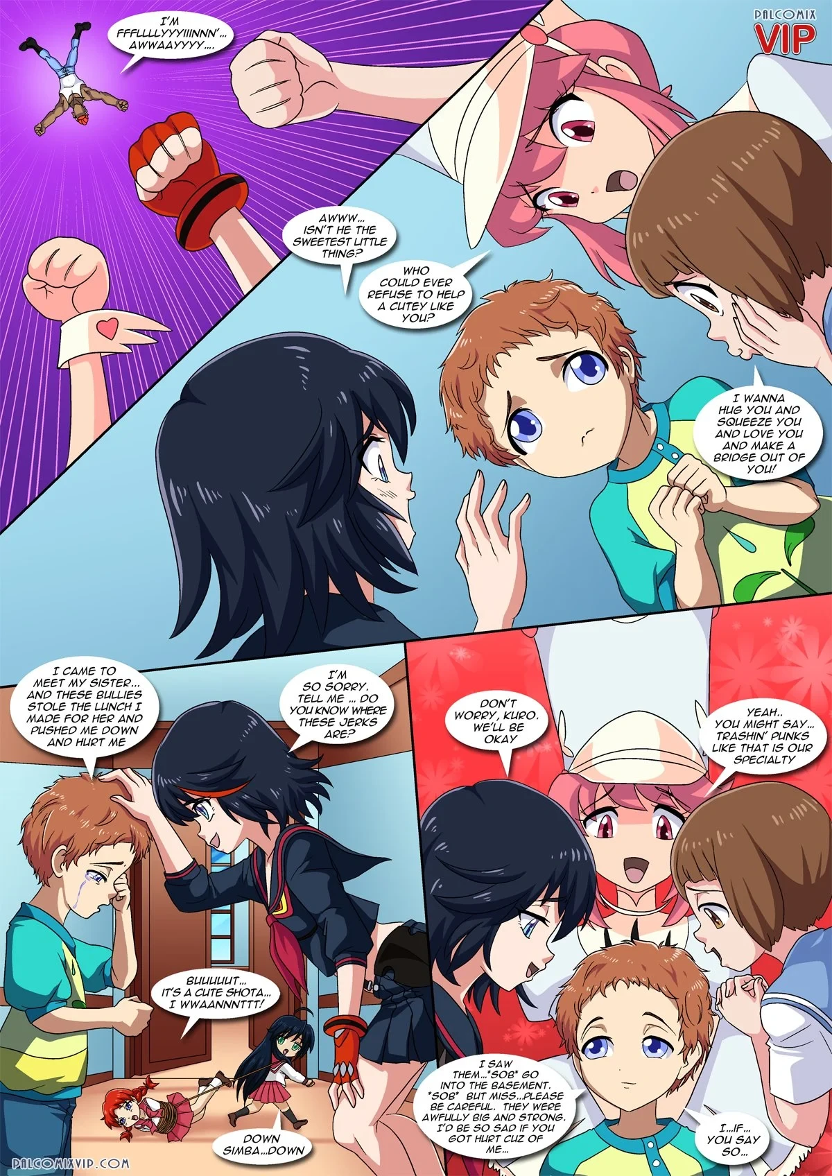 On Her Majesty’s Hentai Service (Kill la Kill) [Palcomix] - 1 . On Her Majesty's Hentai Service - (Kill la Kill) [Palcomix] - Page 13
