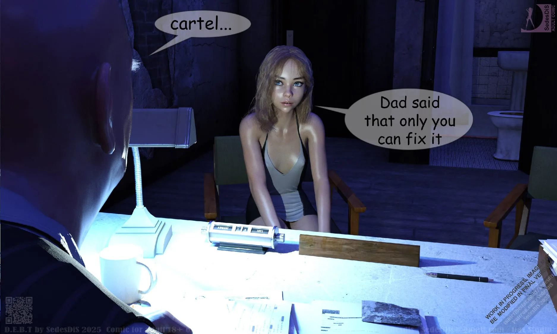 D.E.B.T. [SedesDiS] - 1 . D.E.B.T. - Chapter 1 - Page 7
