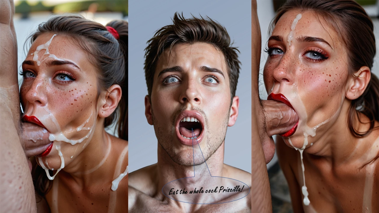 Priscillas Photoshoot – A Triple Anal Gangbang [RubberDuckFucker] - Priscillas Photoshoot - A Triple Anal Gangbang - Page 64