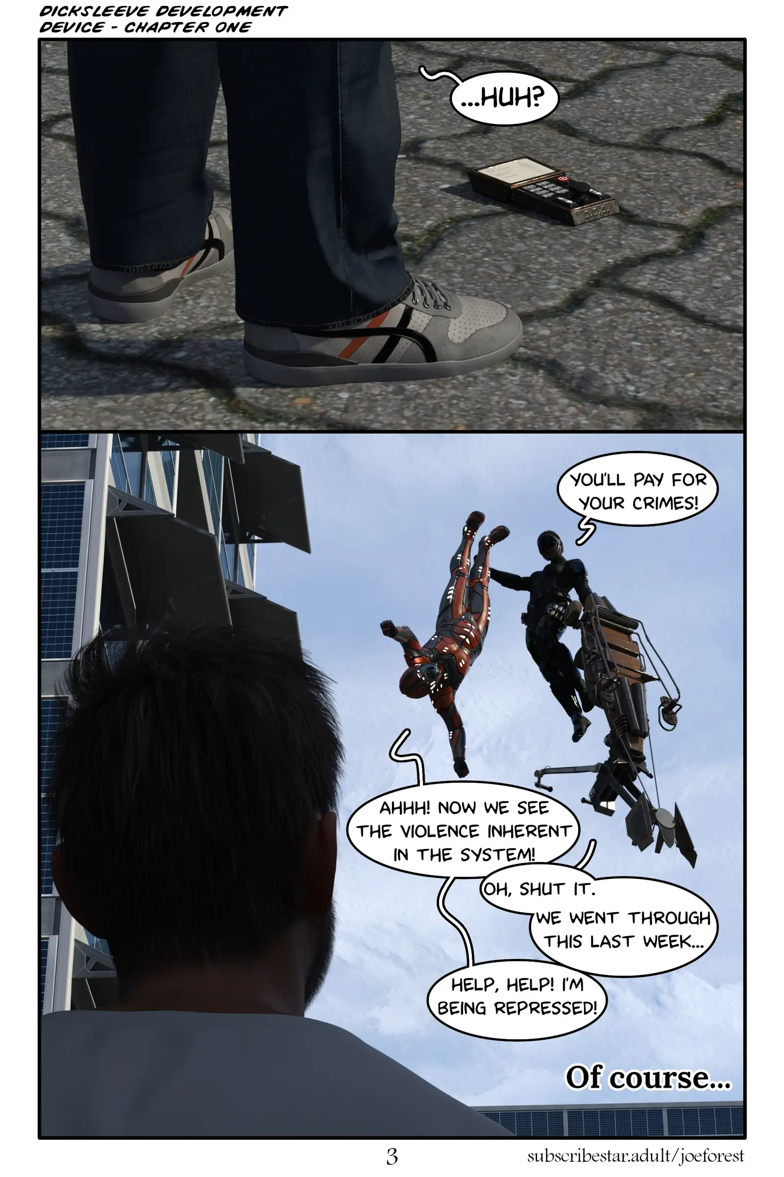 Dicksleeve Development Device [JoeForest] - 1 . Dicksleeve Development Device - Chapter 1 [JoeForest] - Page 4