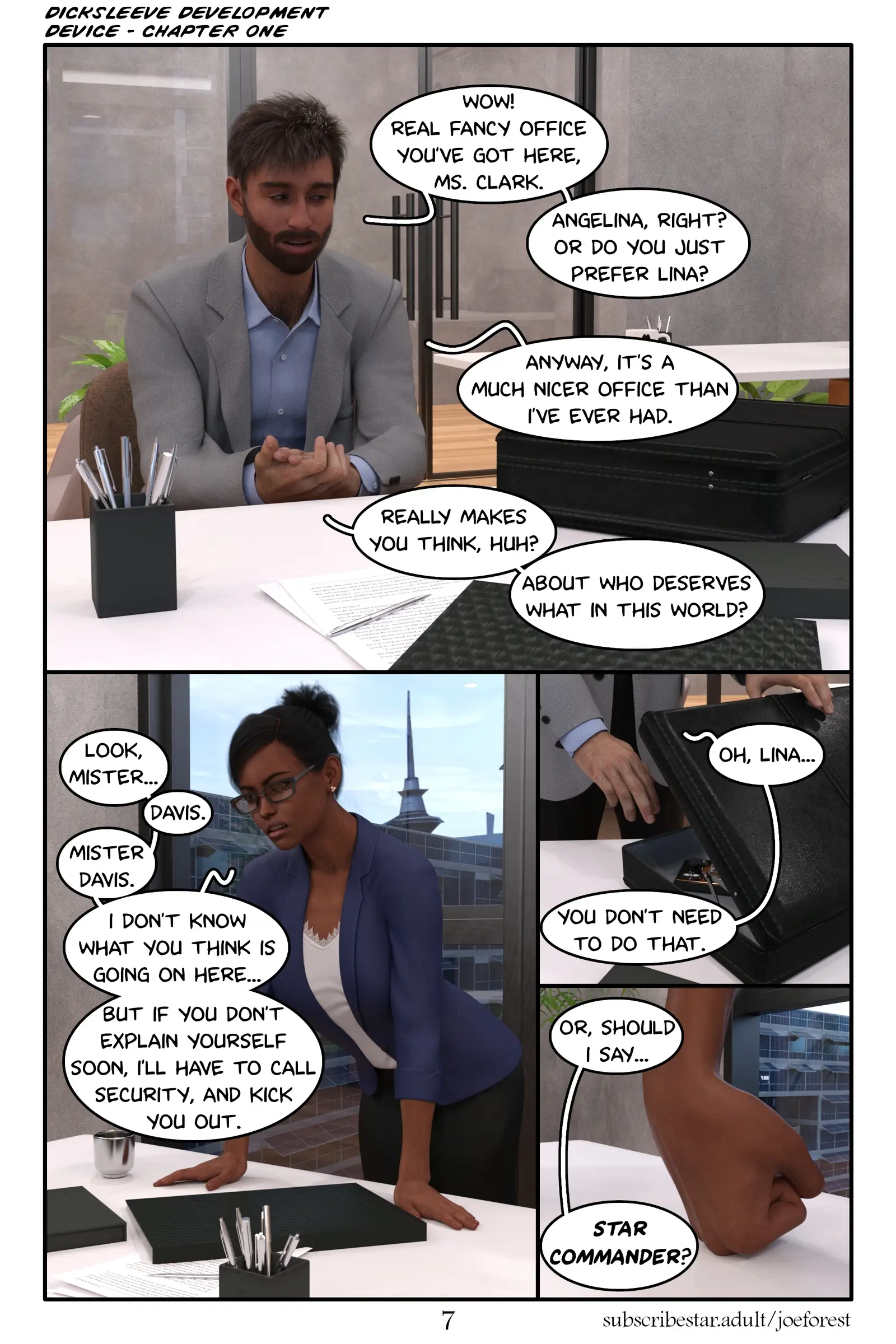 Dicksleeve Development Device [JoeForest] - 1 . Dicksleeve Development Device - Chapter 1 [JoeForest] - Page 8