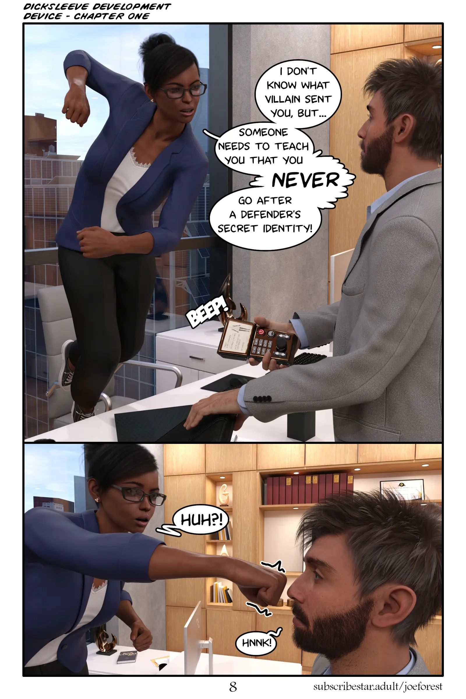 Dicksleeve Development Device [JoeForest] - 1 . Dicksleeve Development Device - Chapter 1 [JoeForest] - Page 9