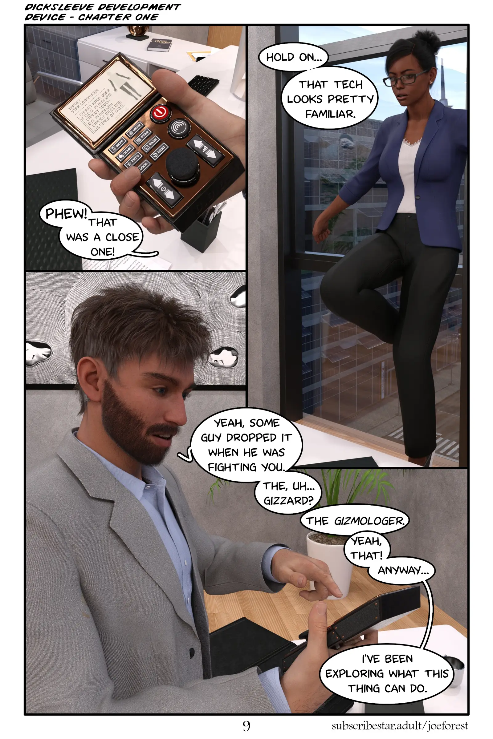Dicksleeve Development Device [JoeForest] - 1 . Dicksleeve Development Device - Chapter 1 [JoeForest] - Page 10