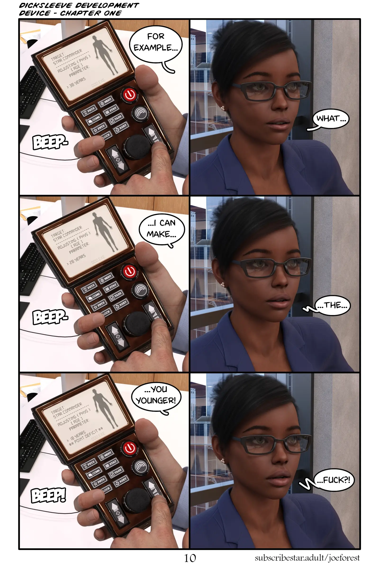 Dicksleeve Development Device [JoeForest] - 1 . Dicksleeve Development Device - Chapter 1 [JoeForest] - Page 11