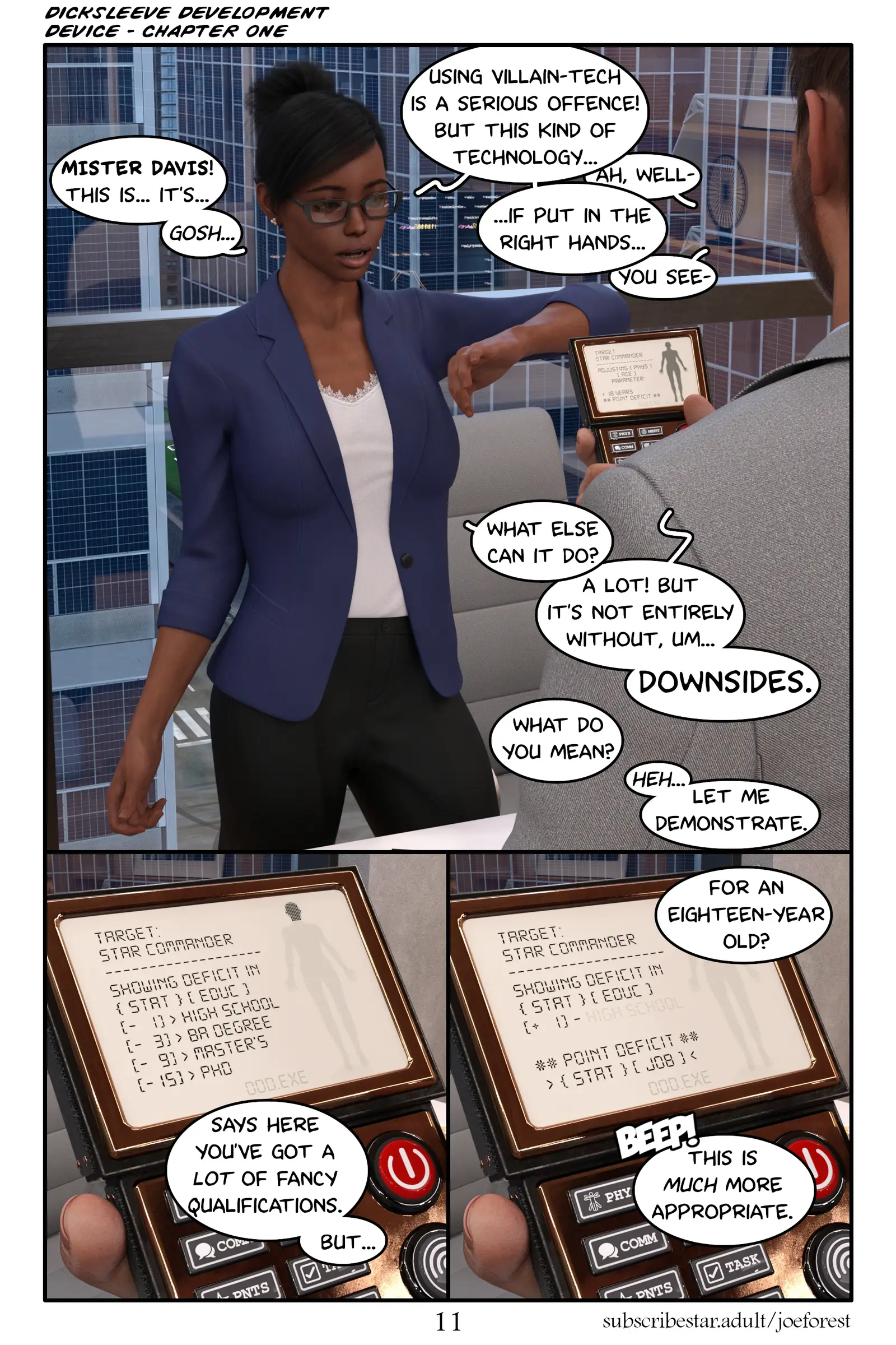 Dicksleeve Development Device [JoeForest] - 1 . Dicksleeve Development Device - Chapter 1 [JoeForest] - Page 12