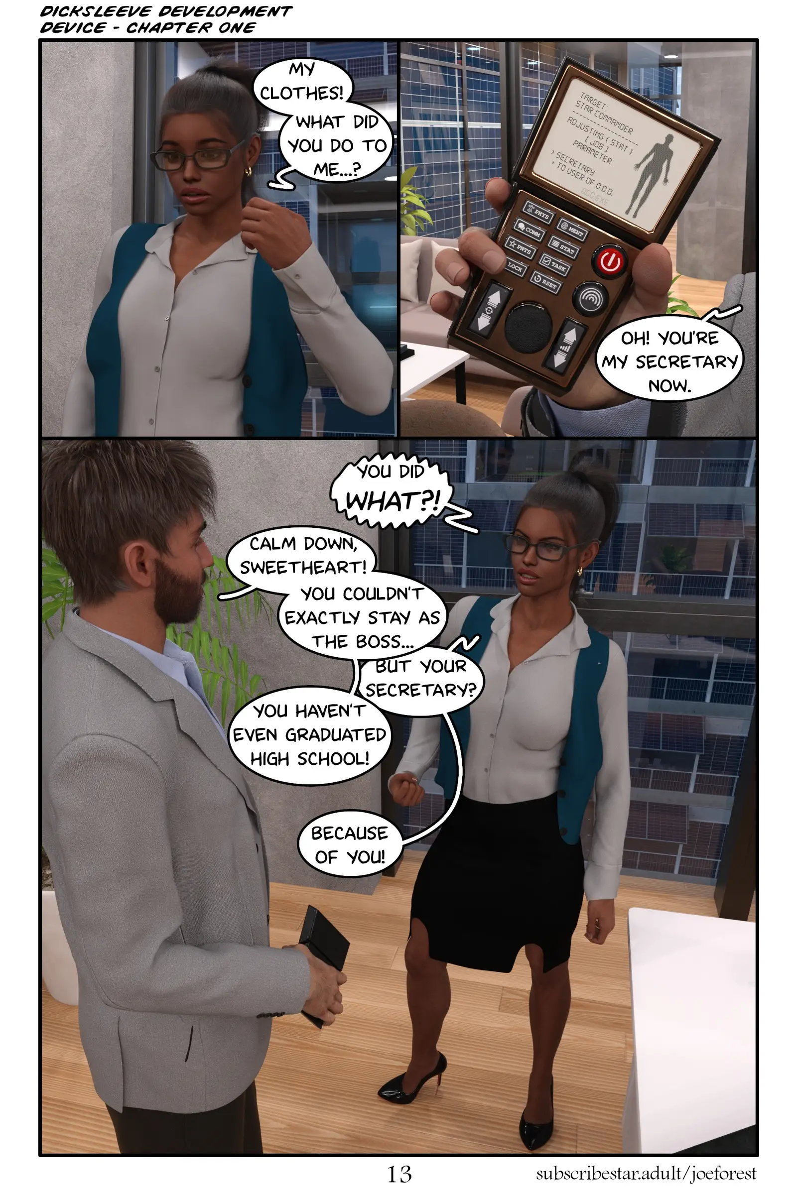 Dicksleeve Development Device [JoeForest] - 1 . Dicksleeve Development Device - Chapter 1 [JoeForest] - Page 14