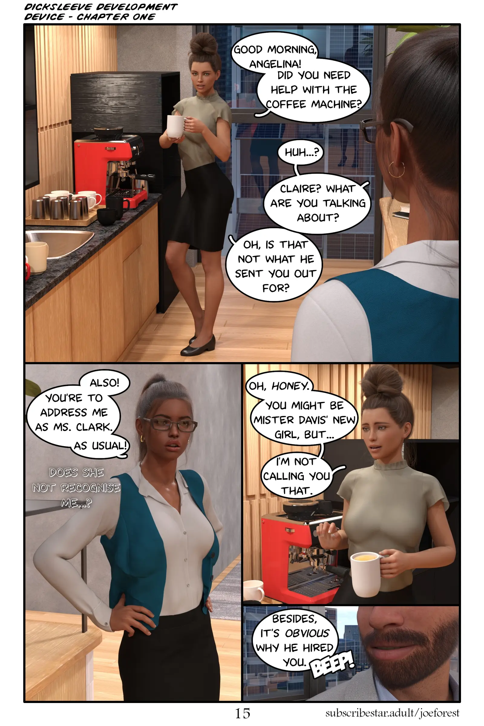Dicksleeve Development Device [JoeForest] - 1 . Dicksleeve Development Device - Chapter 1 [JoeForest] - Page 16